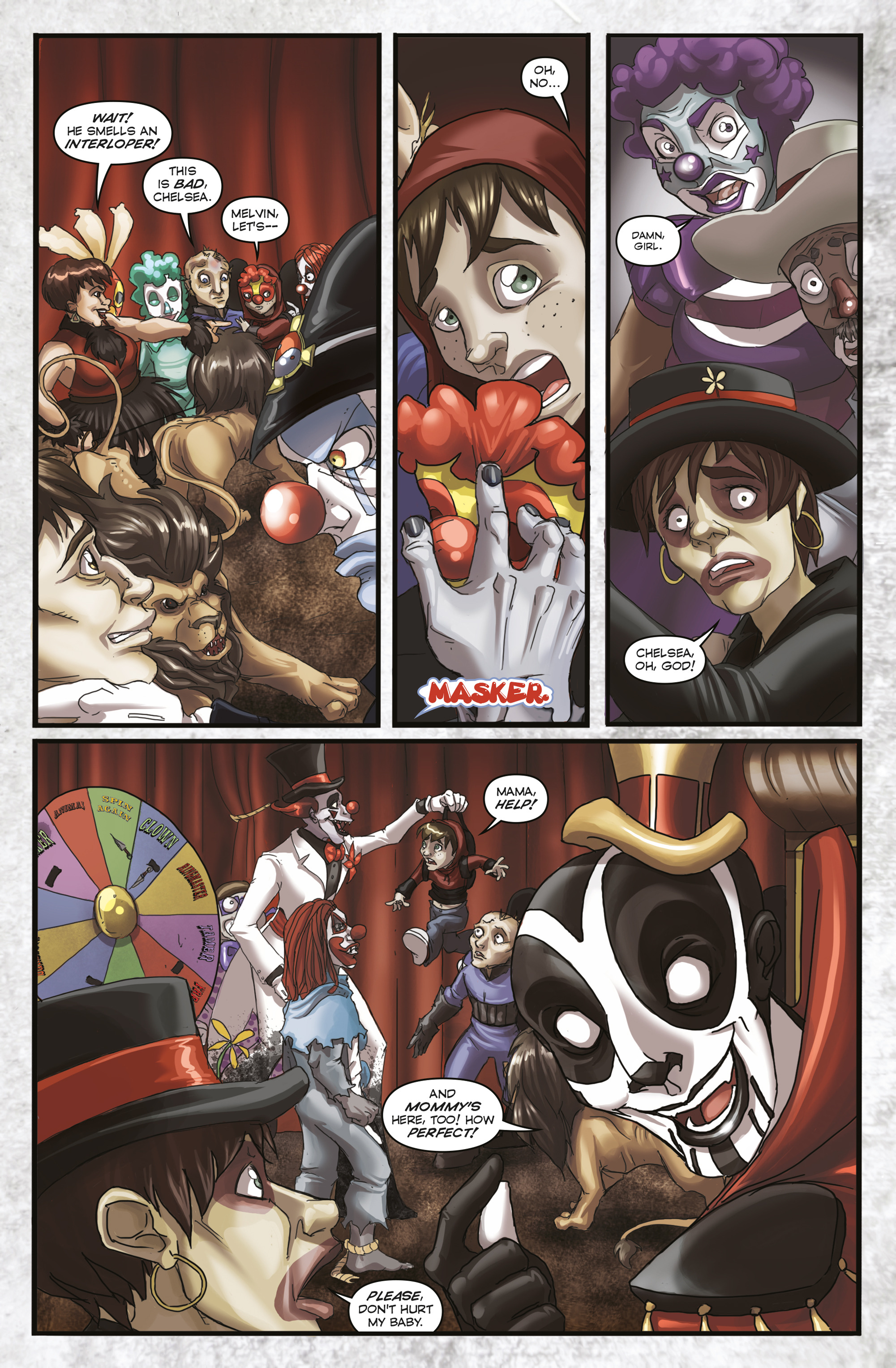 Read online Vicious Circus comic -  Issue #3 - 21