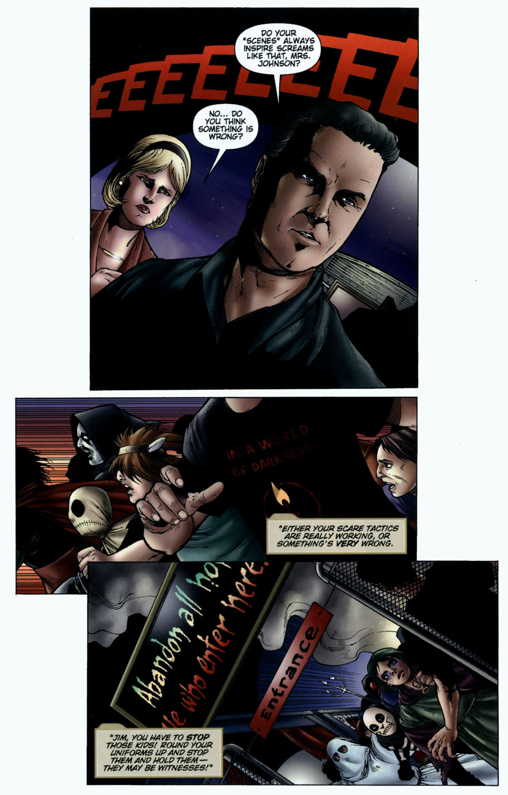 Read online CSI: Crime Scene Investigation: Demon House comic -  Issue #1 - 20