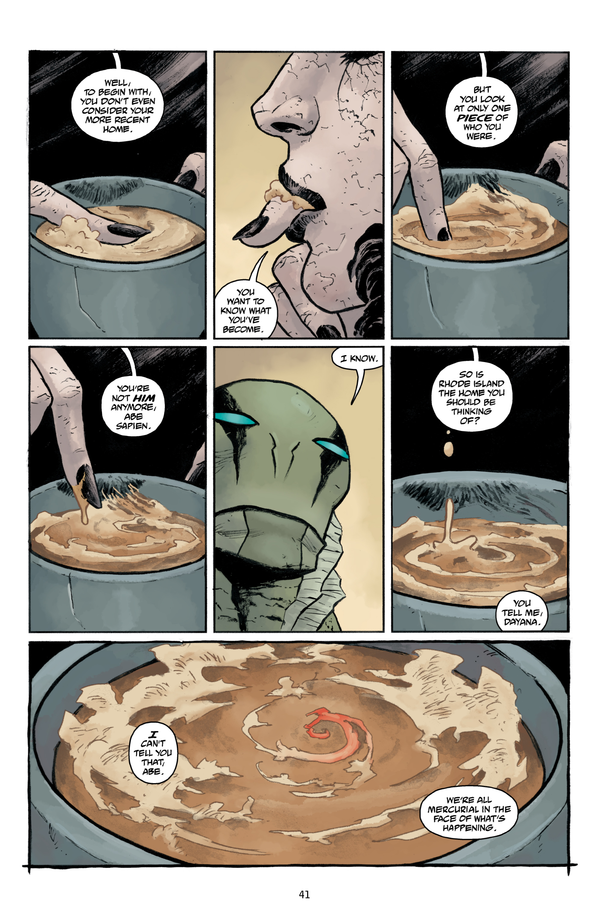 Read online Abe Sapien comic -  Issue # _TPB Dark and Terrible 2 (Part 1) - 43