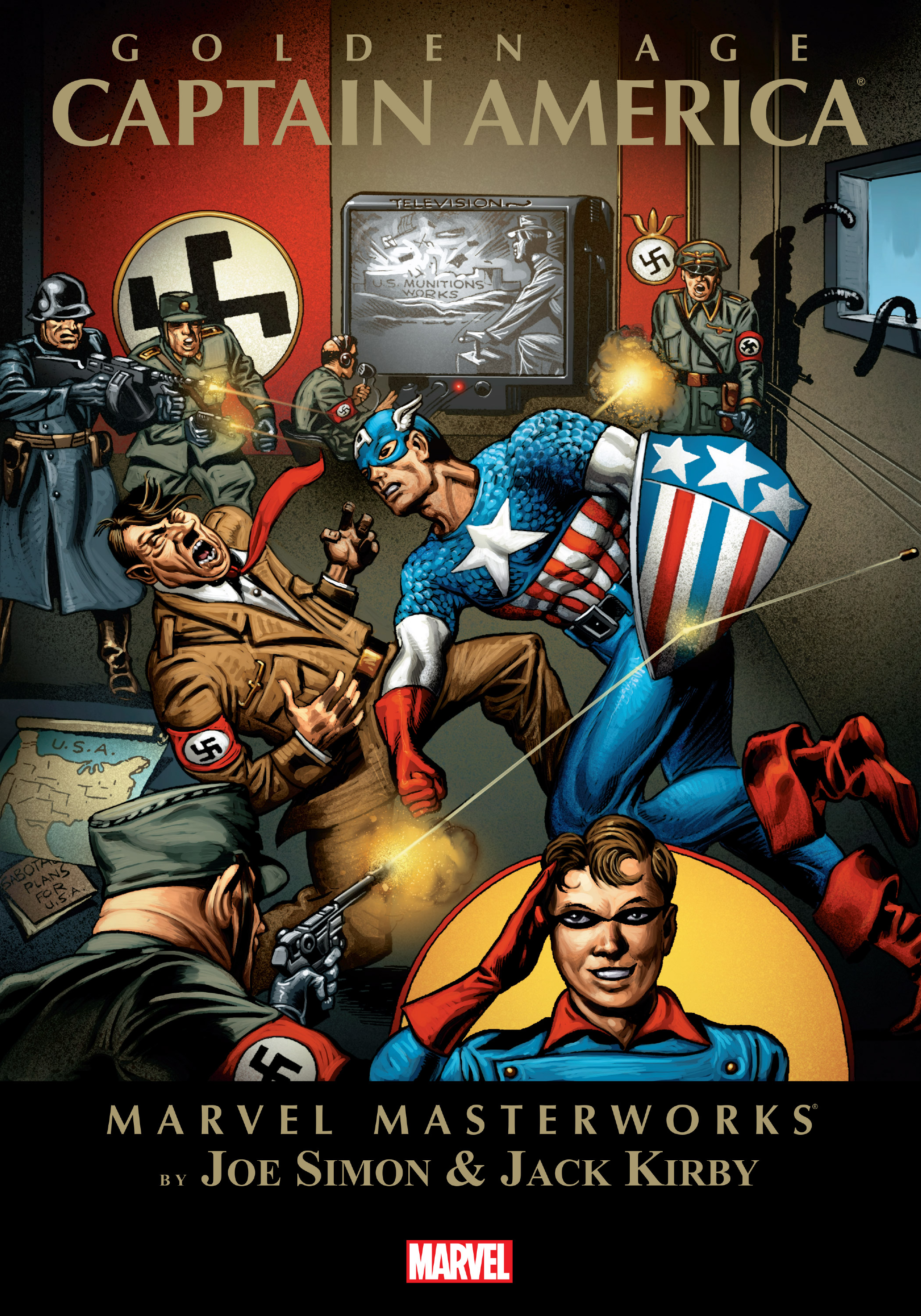 Read online Marvel Masterworks: Golden Age Captain America comic -  Issue # TPB 1 (Part 1) - 1