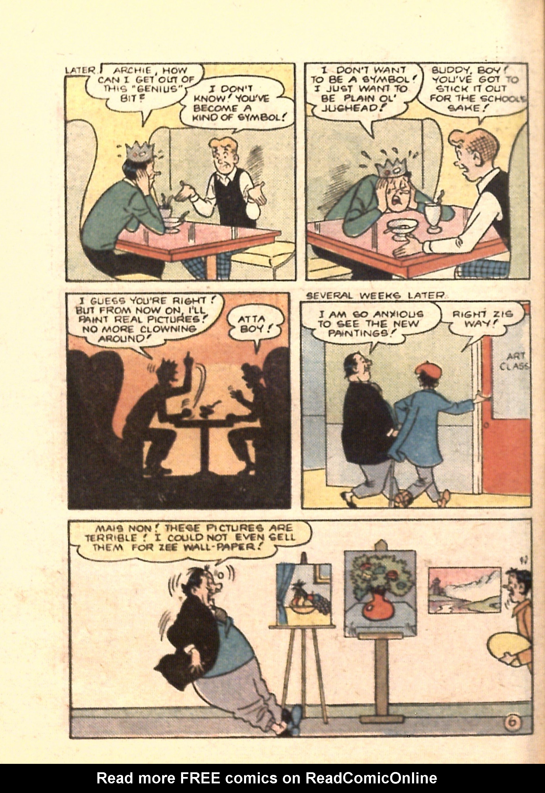 Read online Archie...Archie Andrews, Where Are You? Digest Magazine comic -  Issue #6 - 140