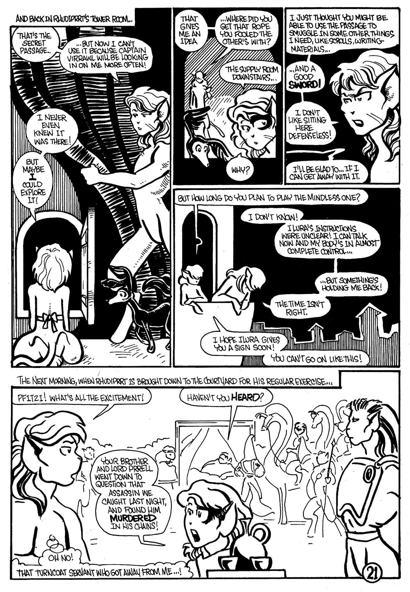 Read online Rhudiprrt, Prince of Fur comic -  Issue #3 - 23