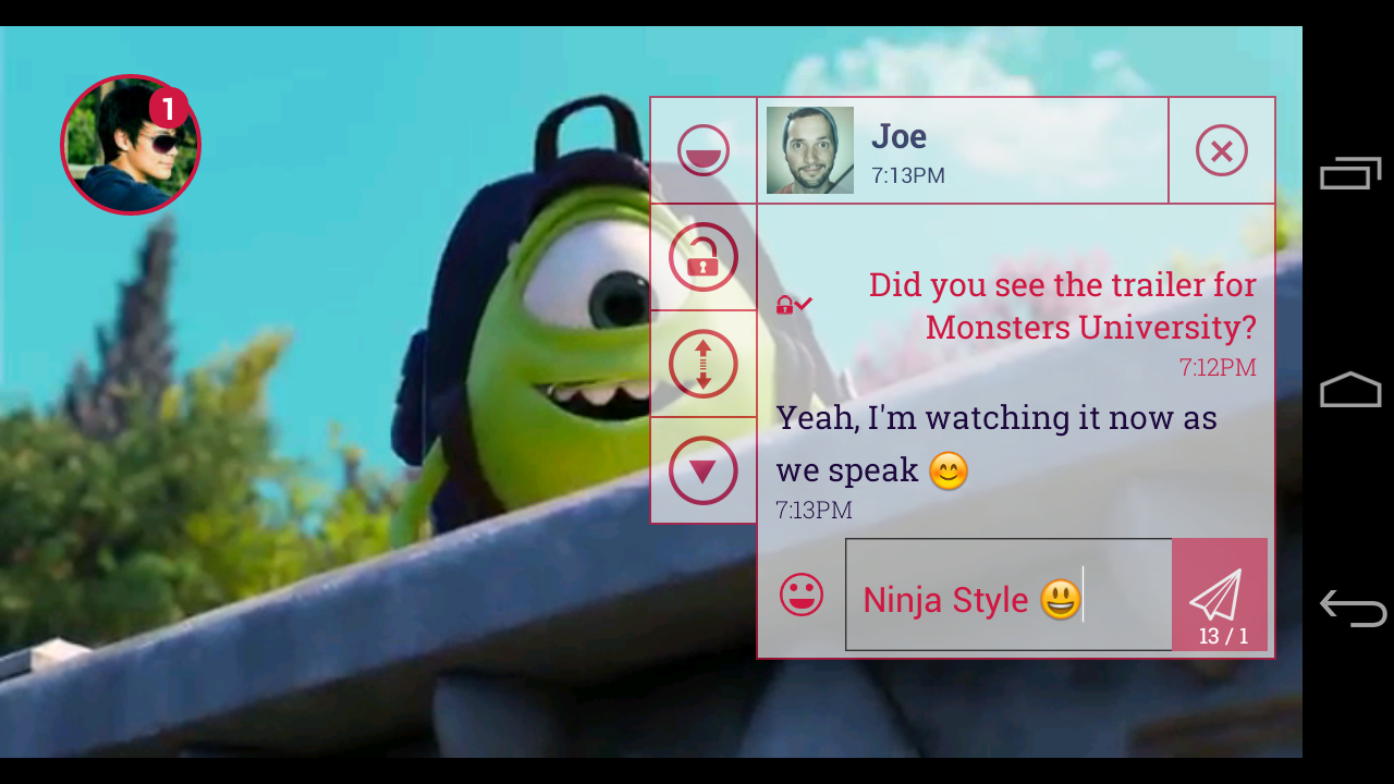 Ninja SMS v1.9.6 APK maxicep