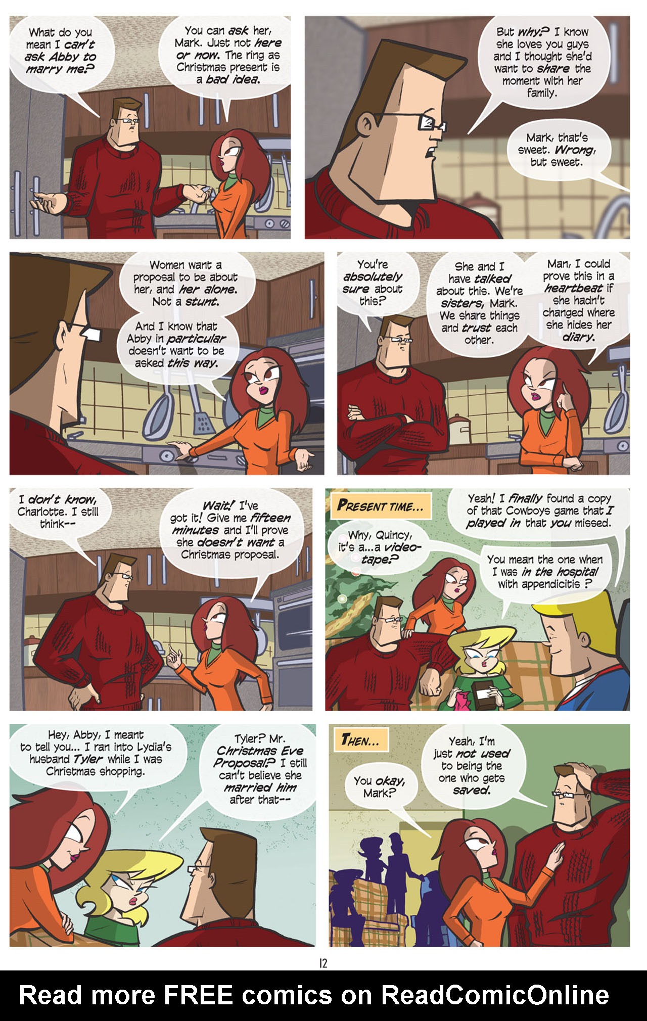 Read online Love and Capes comic -  Issue #7 - 14