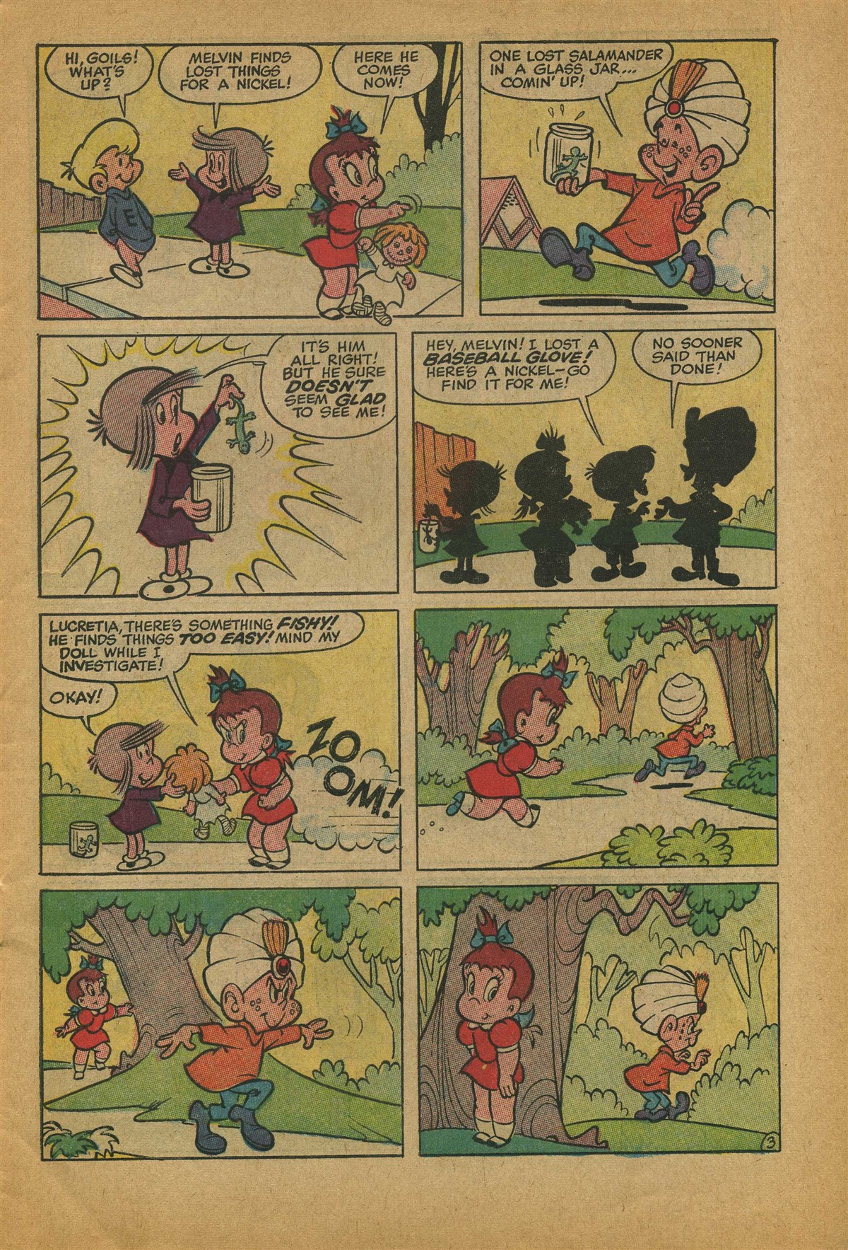 Read online Little Audrey And Melvin comic -  Issue #4 - 7
