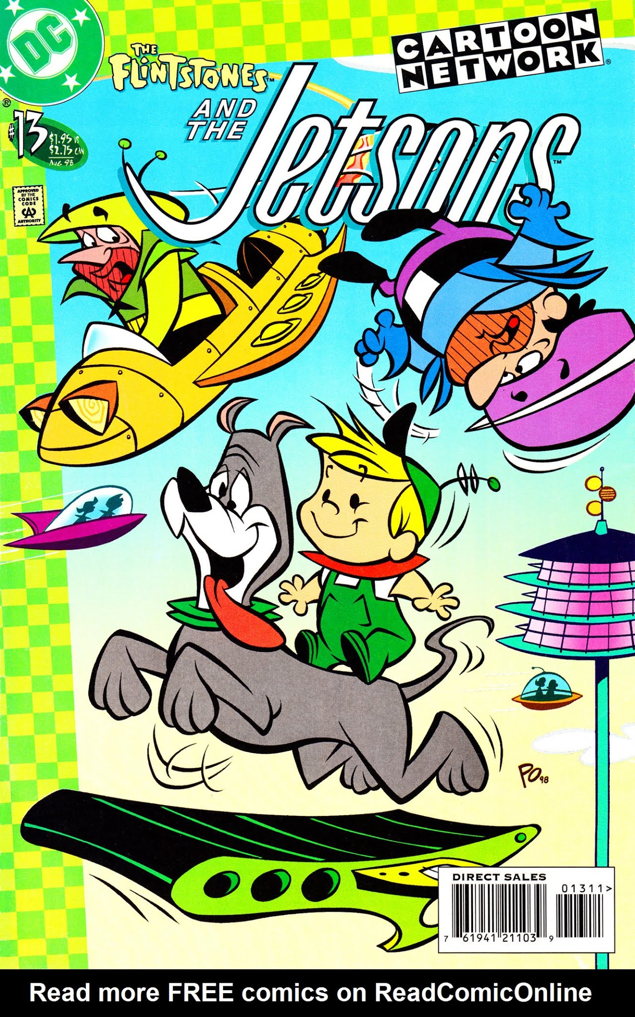 Read online The Flintstones and the Jetsons comic -  Issue #13 - 1