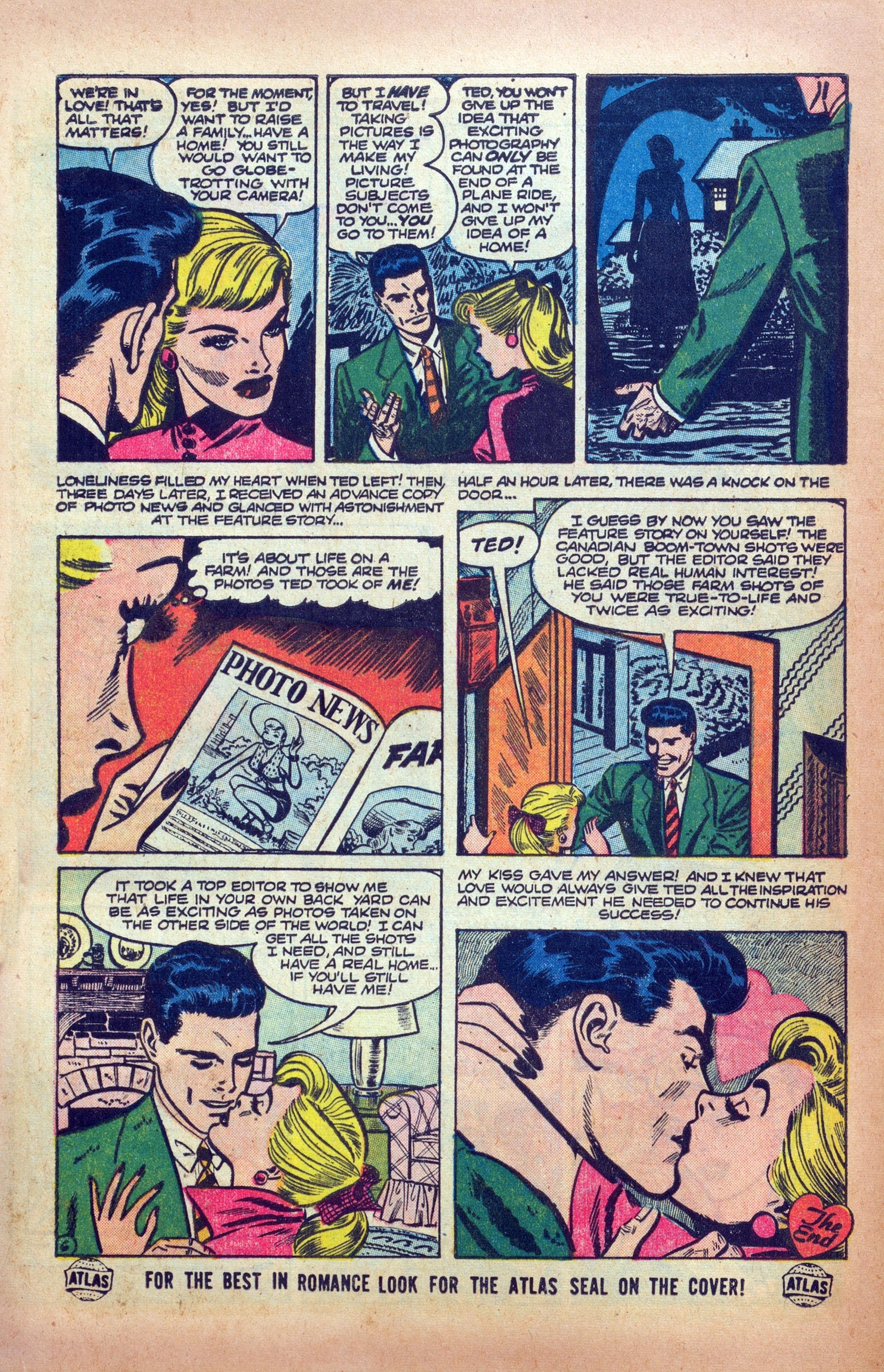 Read online Love Romances comic -  Issue #49 - 32