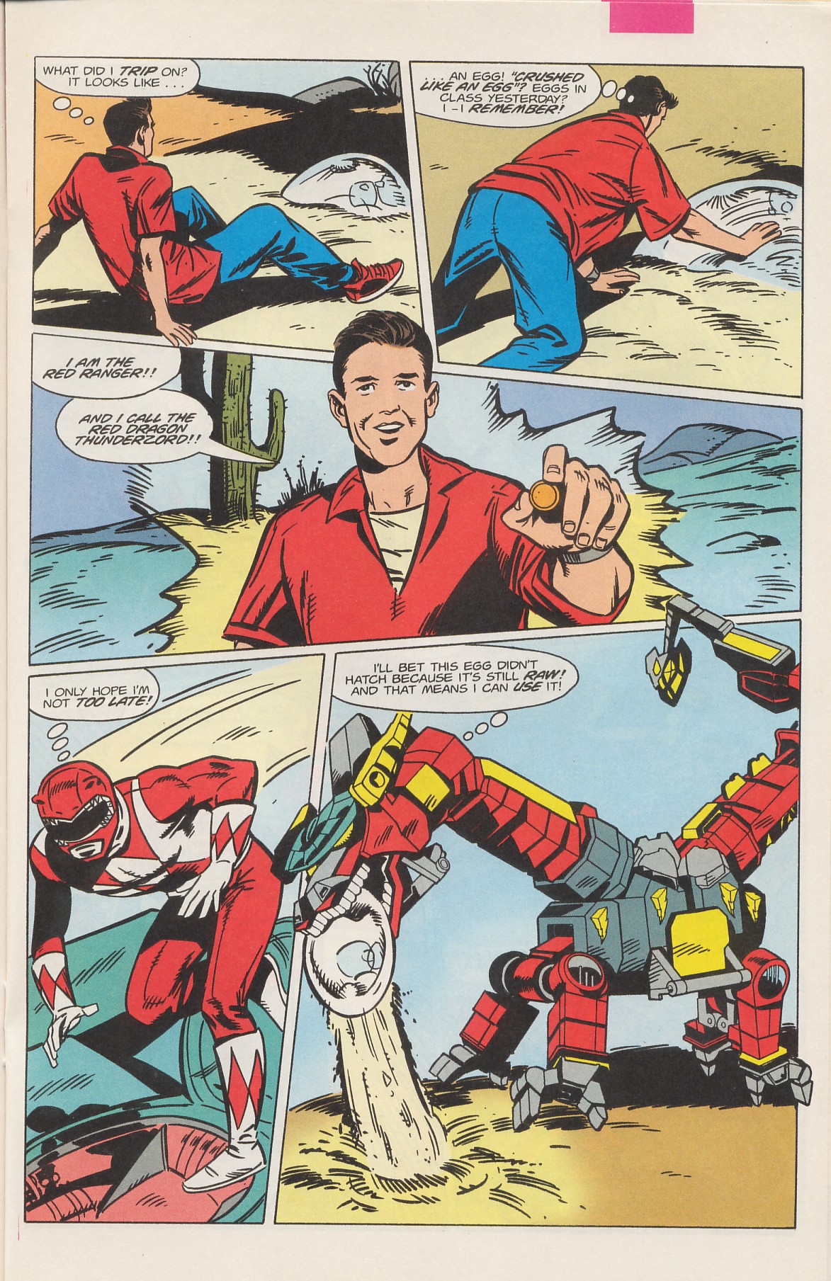 Read online Saban's Mighty Morphin Power Rangers (1995) comic -  Issue #4 - 17