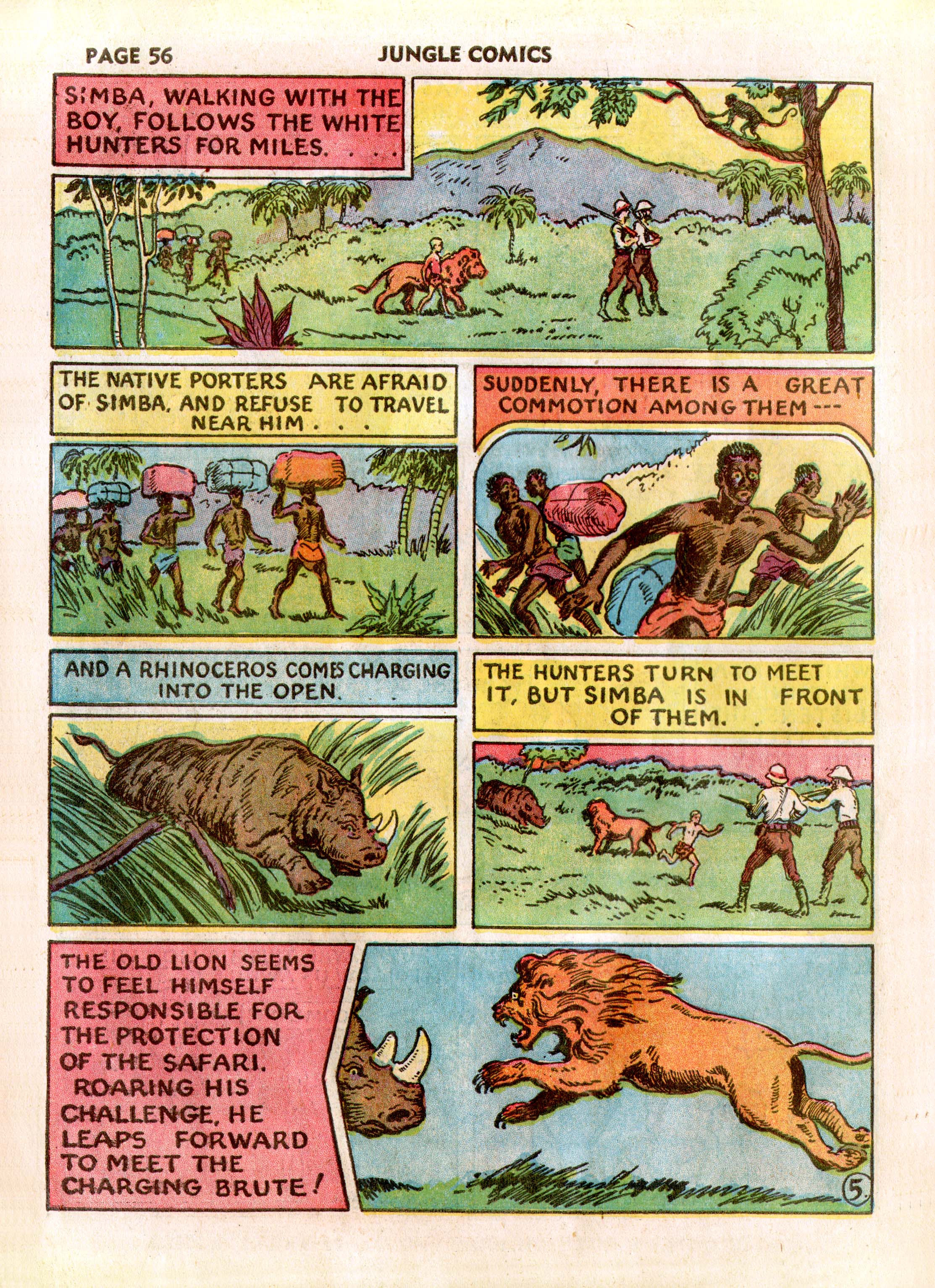 Read online Jungle Comics comic -  Issue #3 - 58