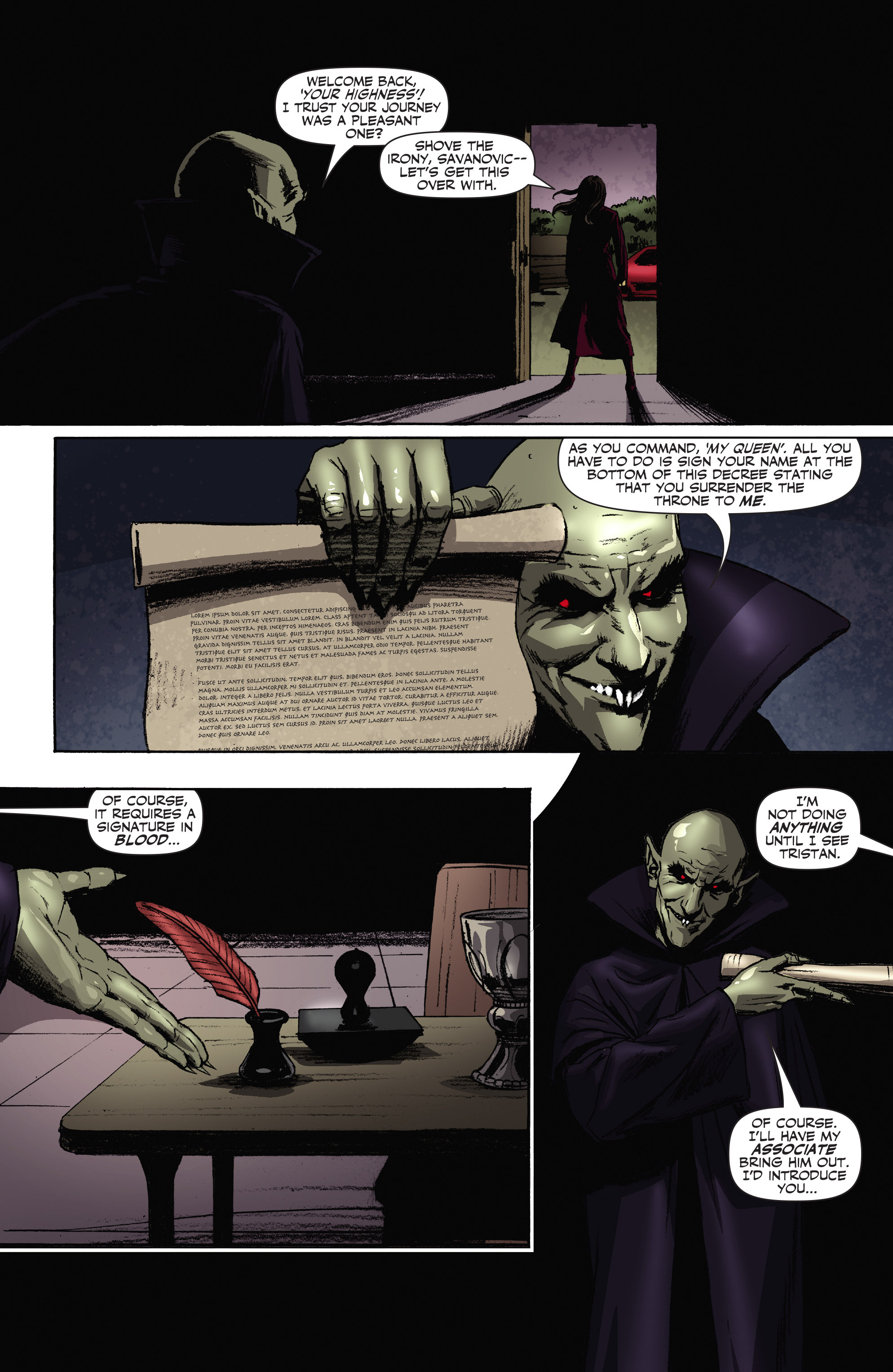 Read online Vampirella (2014) comic -  Issue #13 - 25