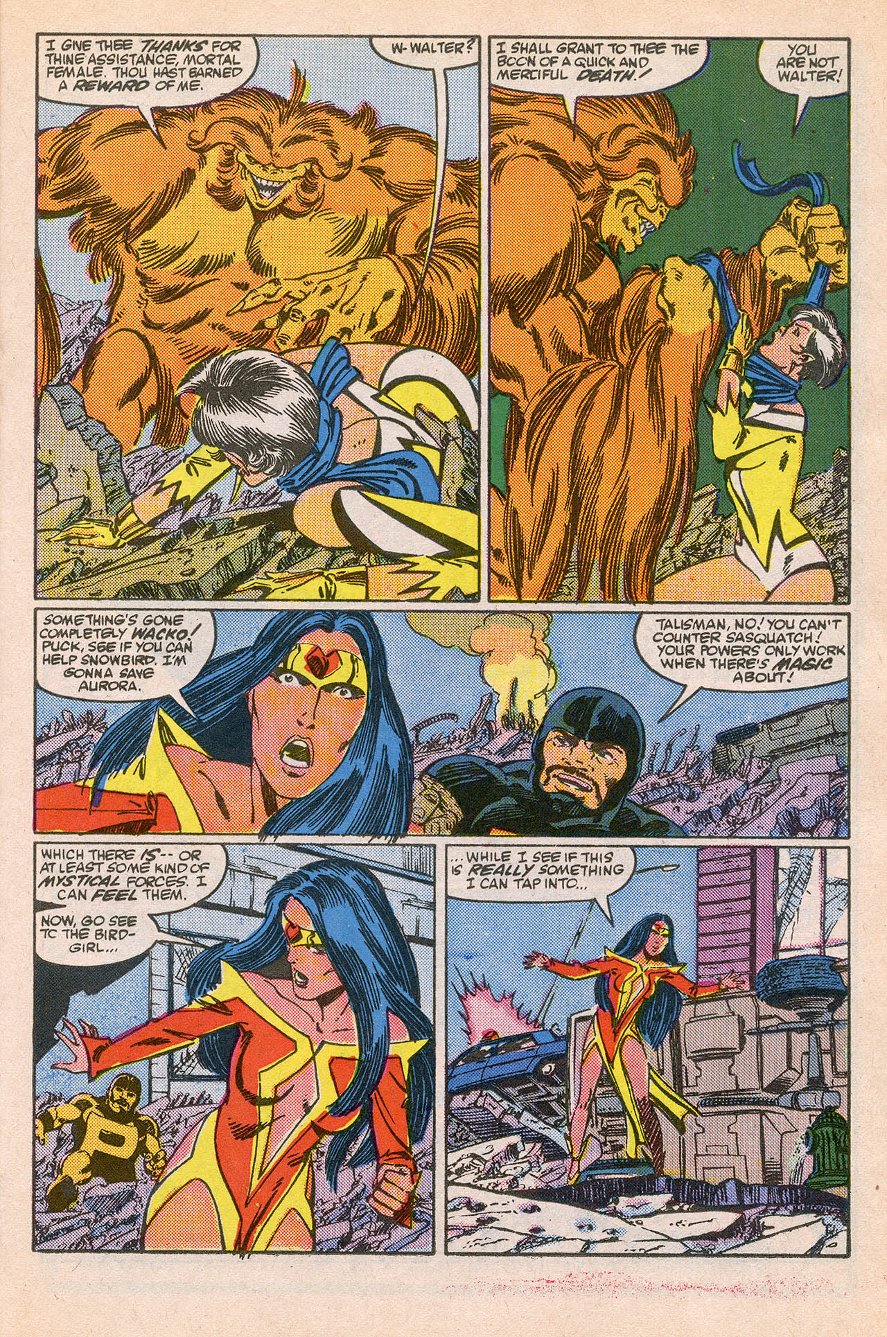 Read online Alpha Flight (1983) comic -  Issue #23 - 21