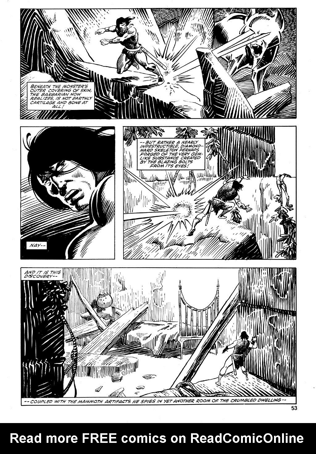 Read online The Savage Sword Of Conan comic -  Issue #92 - 52