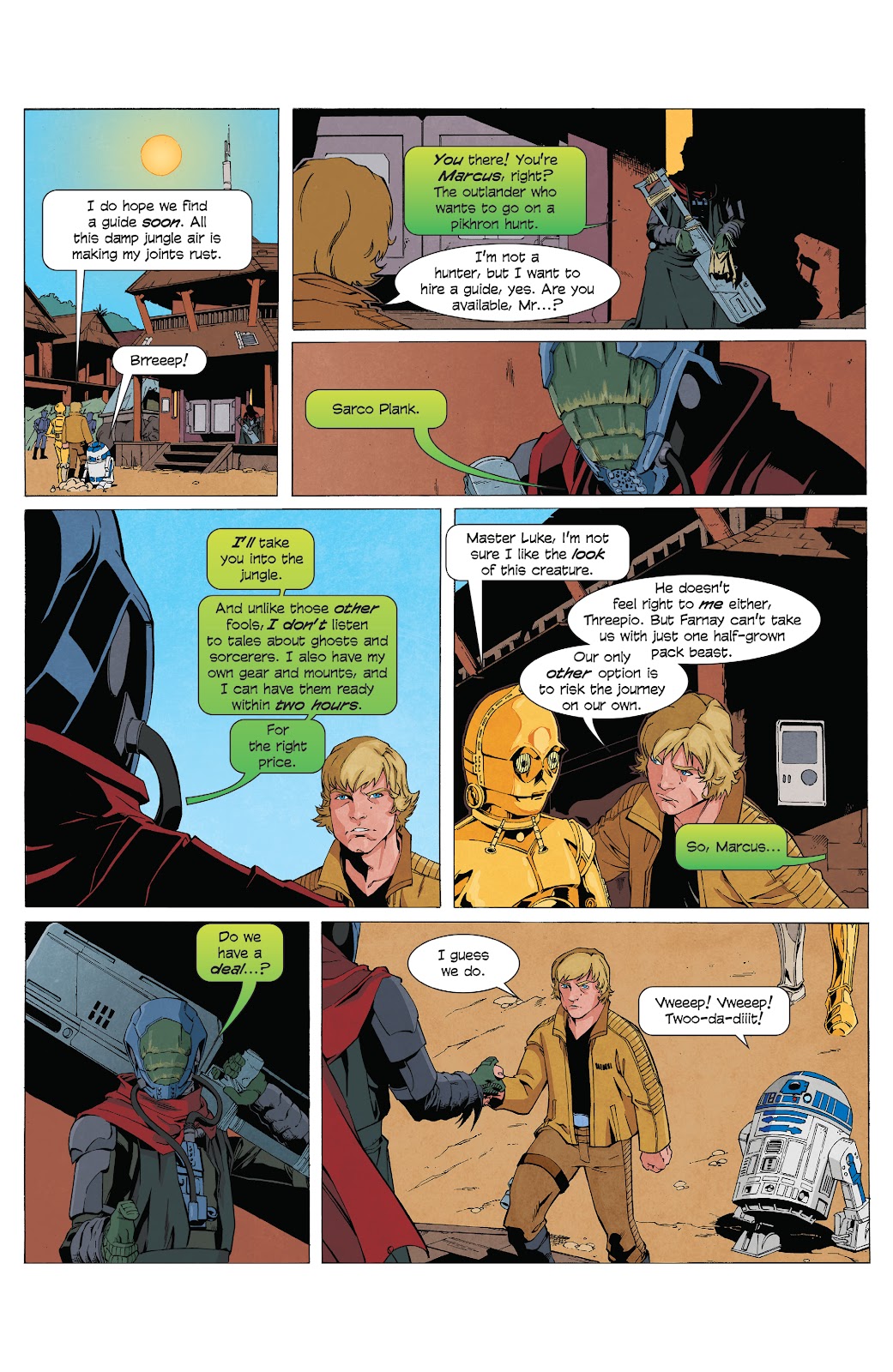 Star Wars Adventures: The Weapon of A Jedi issue 1 - Page 32
