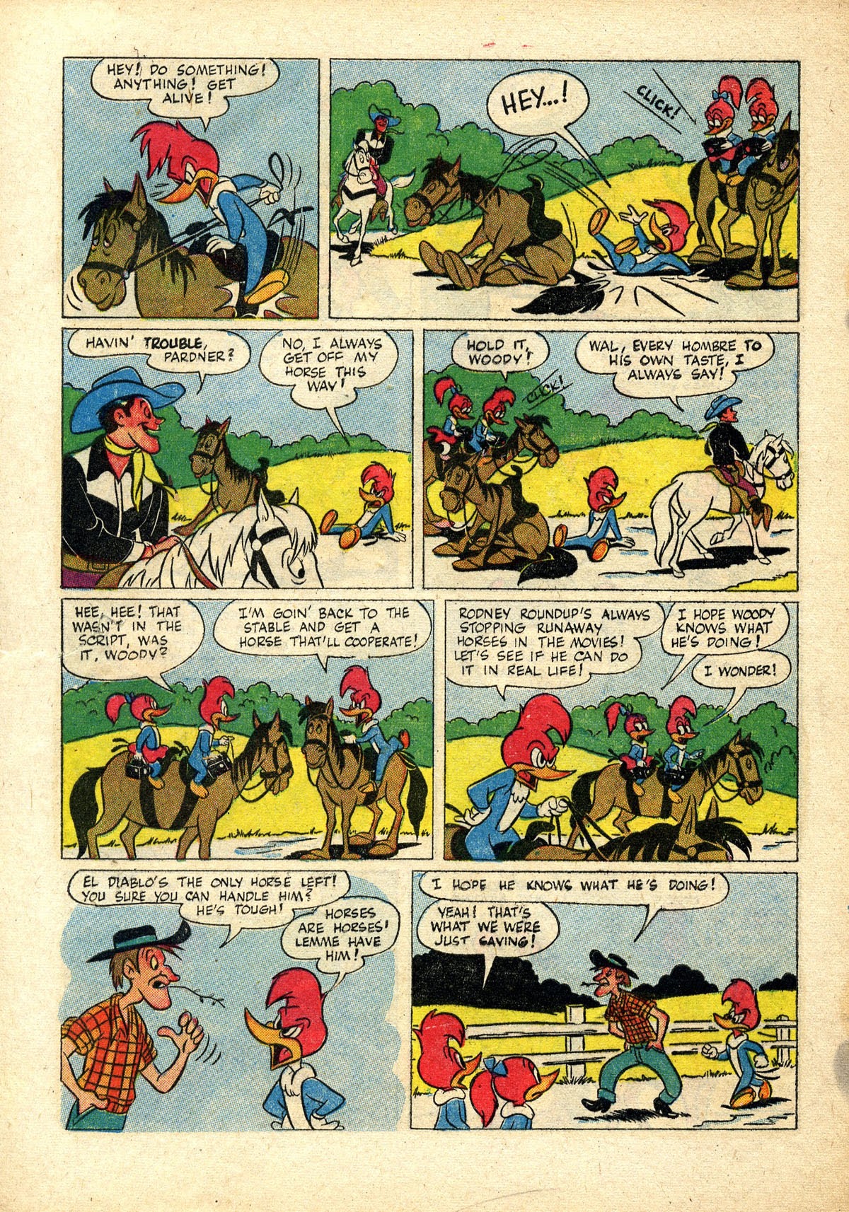 Read online Walter Lantz Woody Woodpecker (1952) comic -  Issue #22 - 8