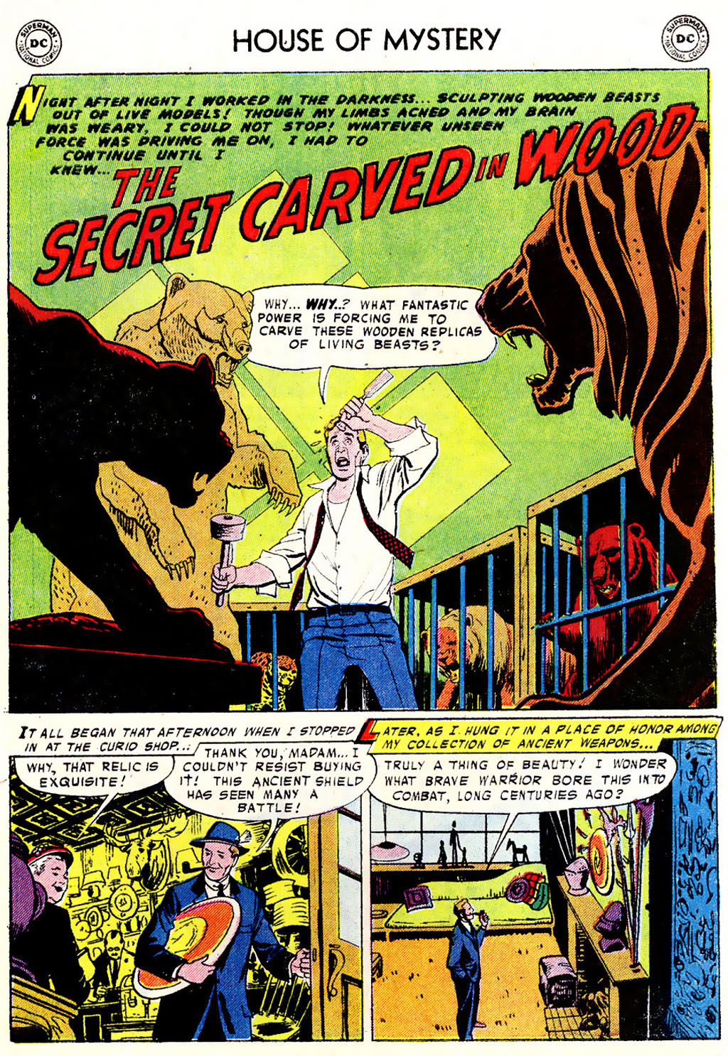 Read online House of Mystery (1951) comic -  Issue #57 - 27