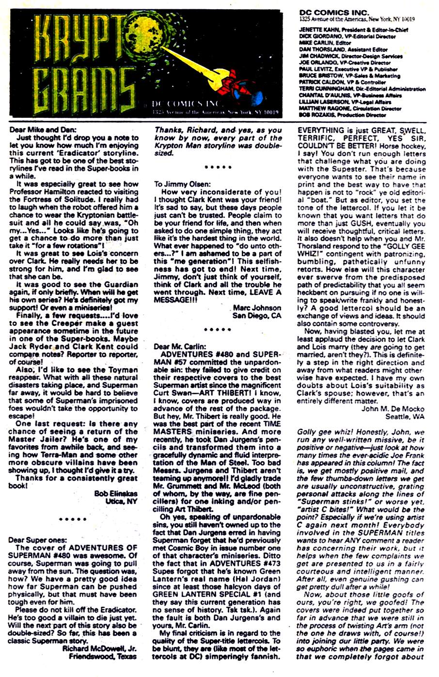 Read online Adventures of Superman (1987) comic -  Issue #484 - 24