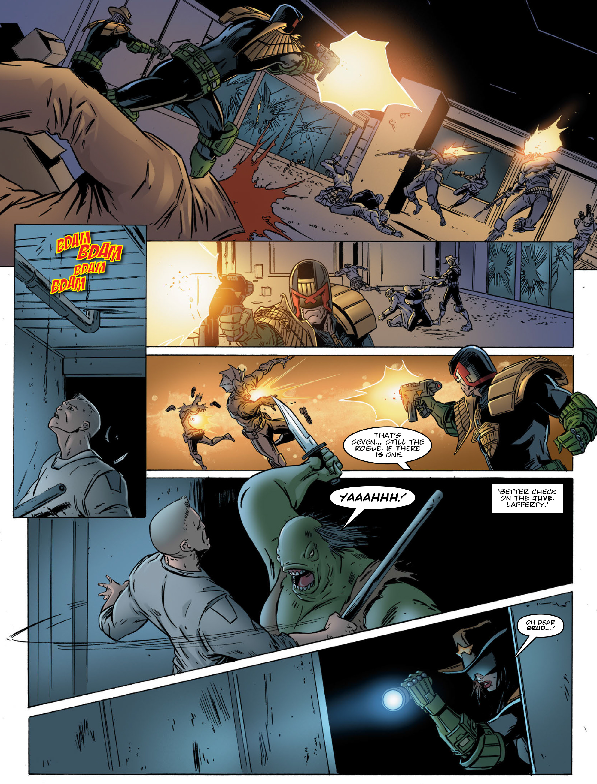 Read online Judge Dredd Megazine (Vol. 5) comic -  Issue #381 - 13