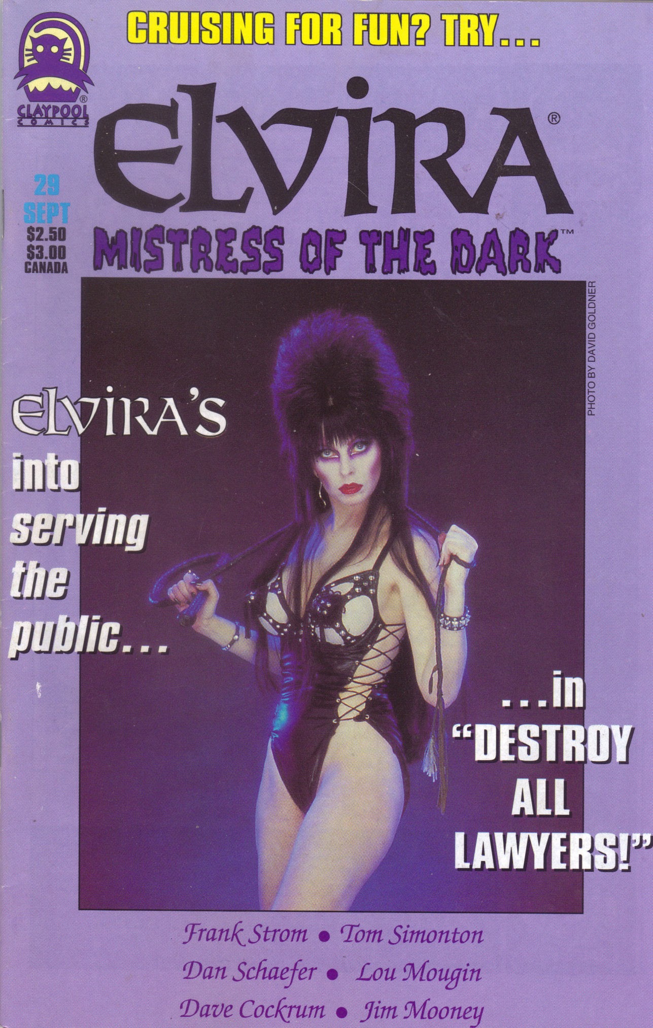 Read online Elvira, Mistress of the Dark comic -  Issue #29 - 1