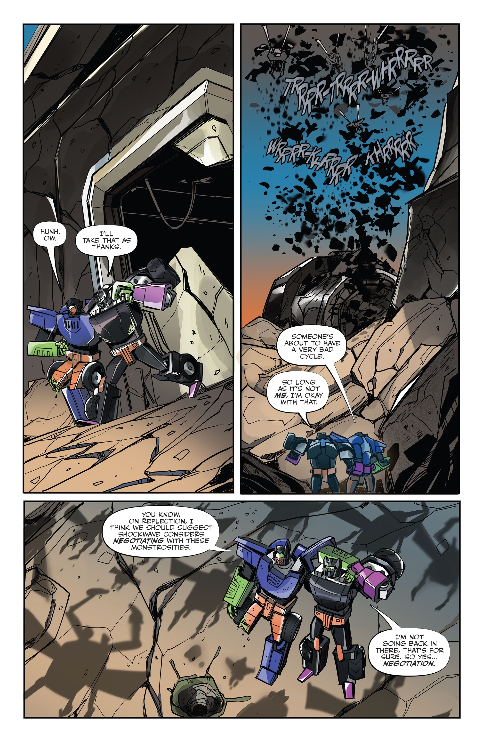 Read online Transformers: Escape comic -  Issue #4 - 21