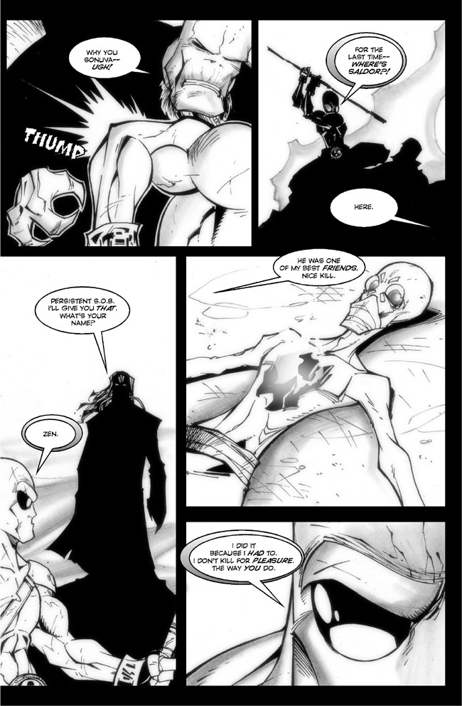 Read online ZEN: Bounty Hunter comic -  Issue #2 - 17