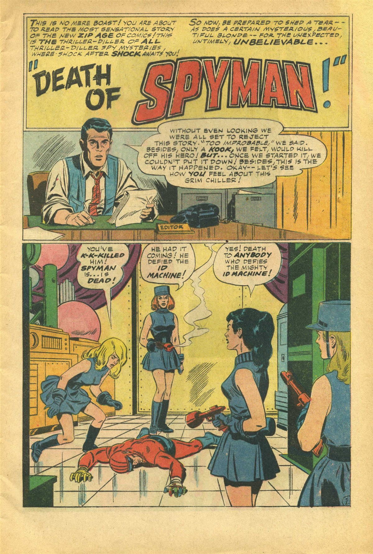 Read online Spyman comic -  Issue #3 - 5