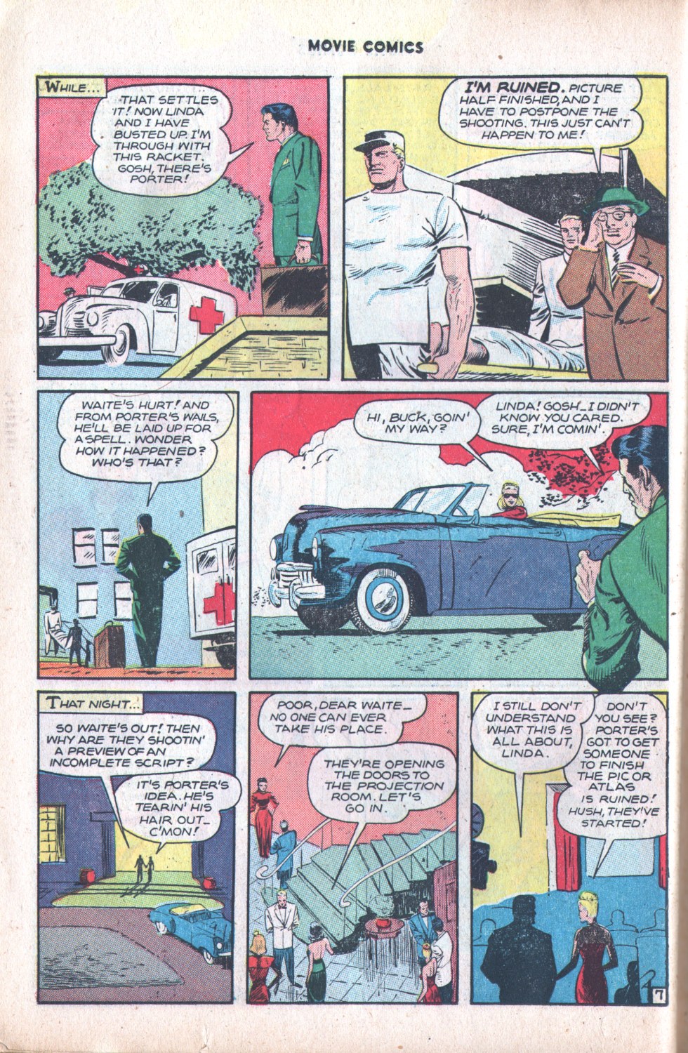Read online Movie Comics (1946) comic -  Issue #2 - 38