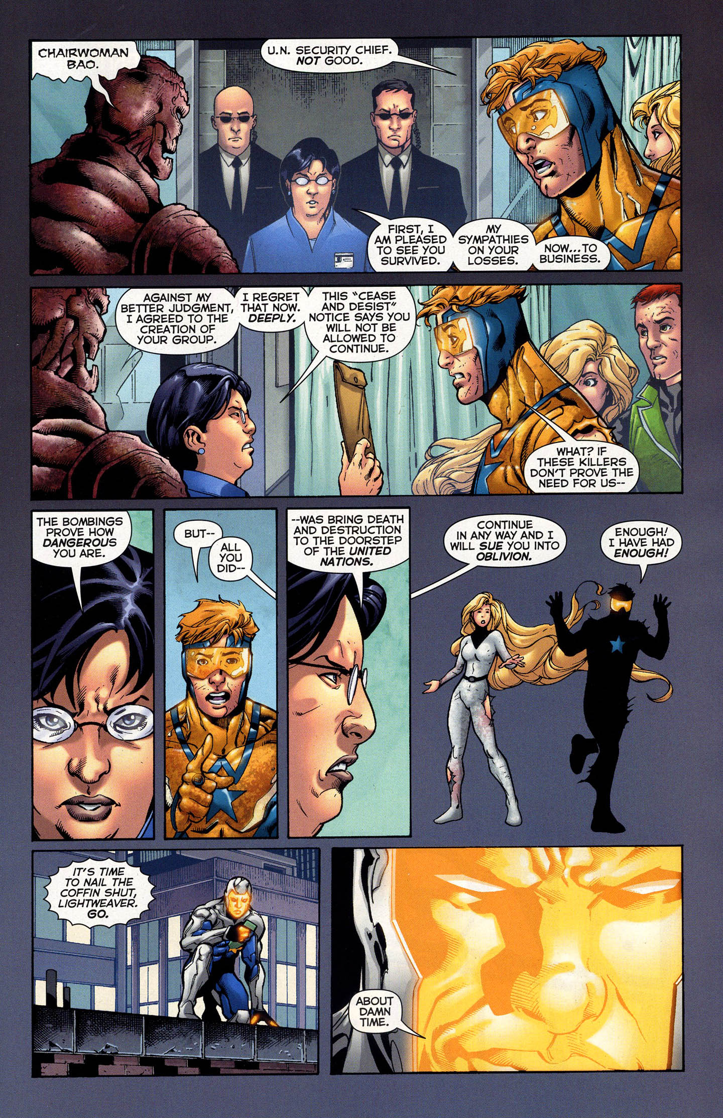 Read online Justice League International (2011) comic -  Issue #7 - 23