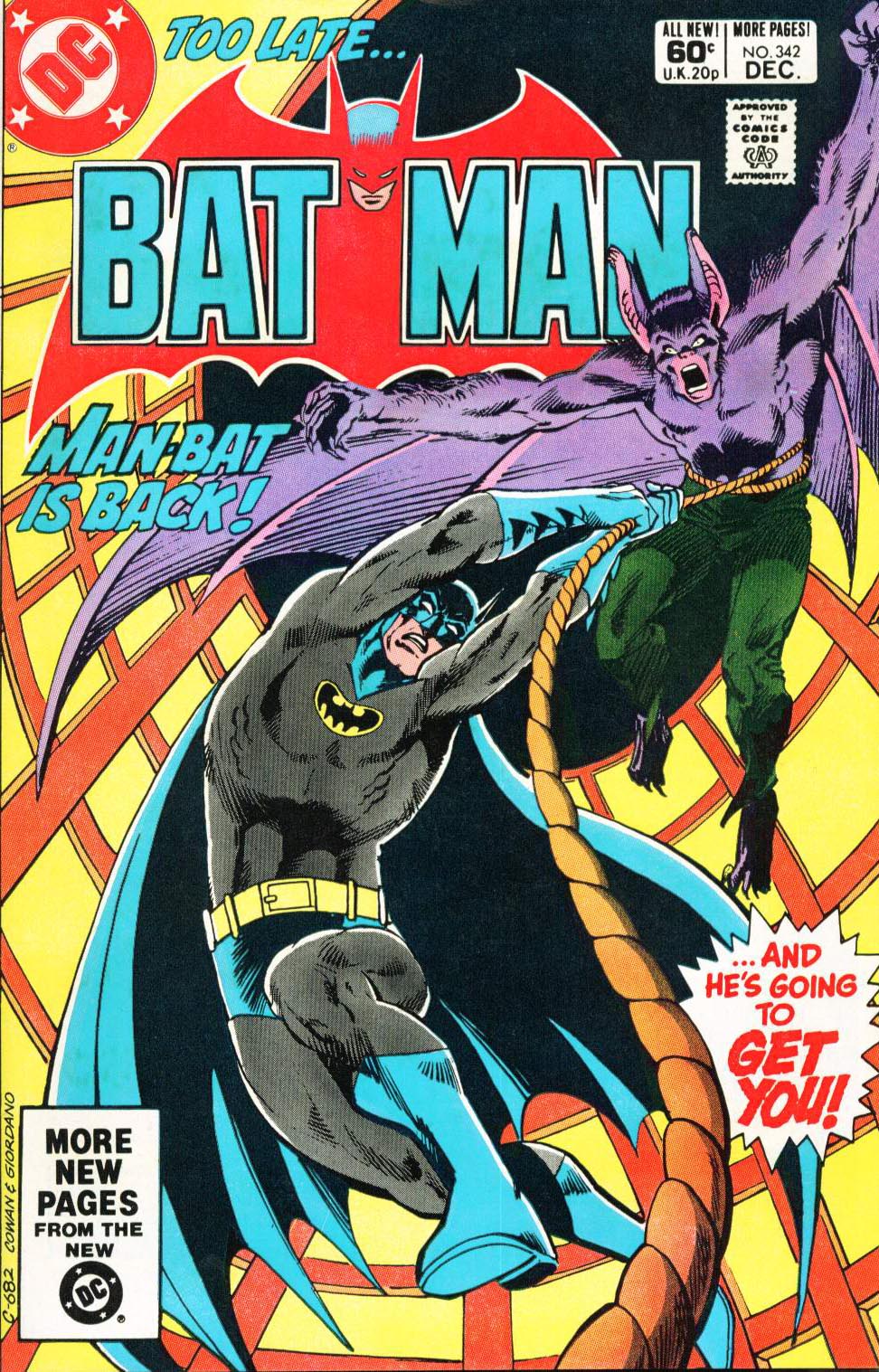 Read online Batman (1940) comic -  Issue #342 - 2