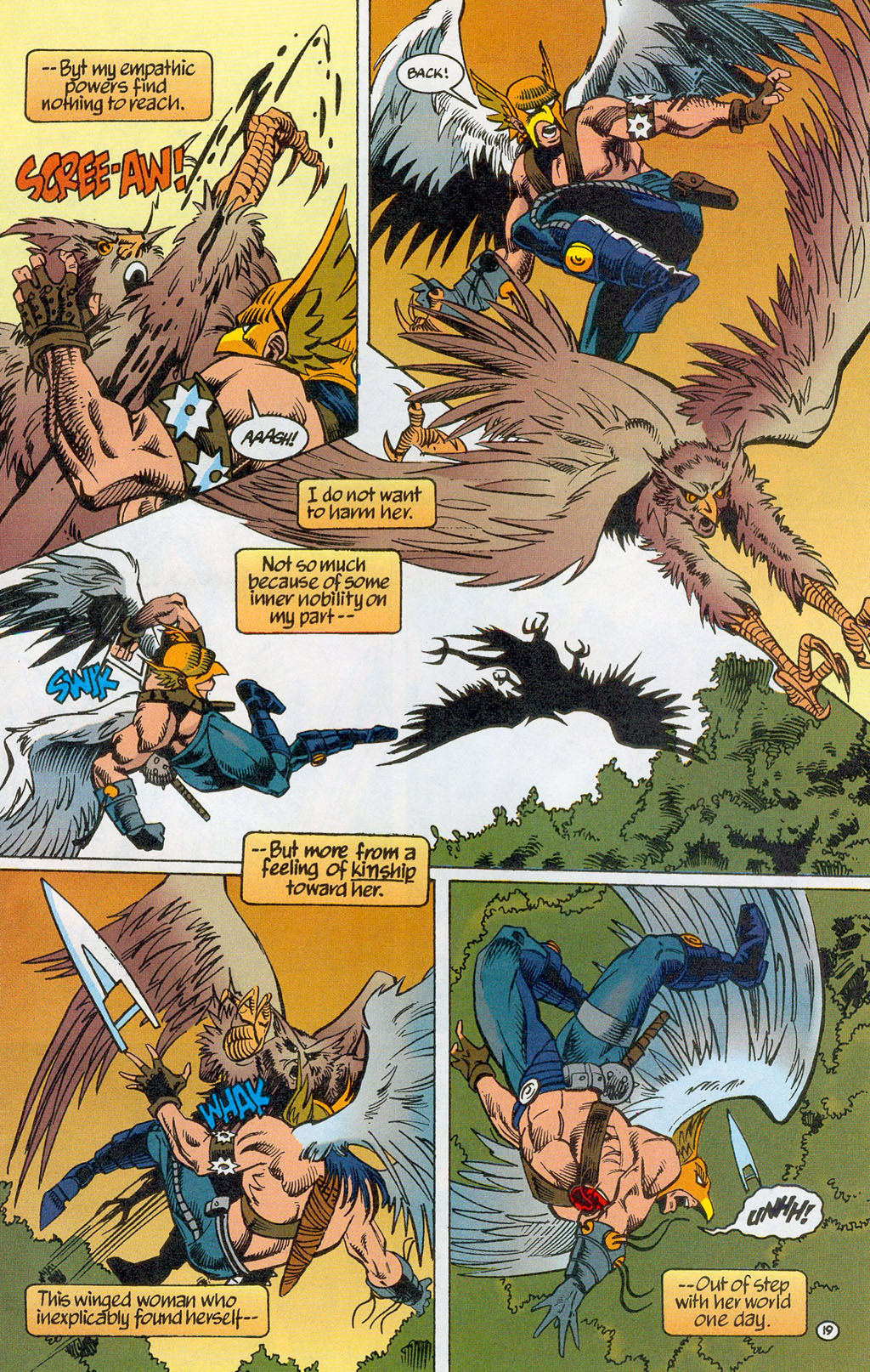 Hawkman (1993) Issue #18 #21 - English 23