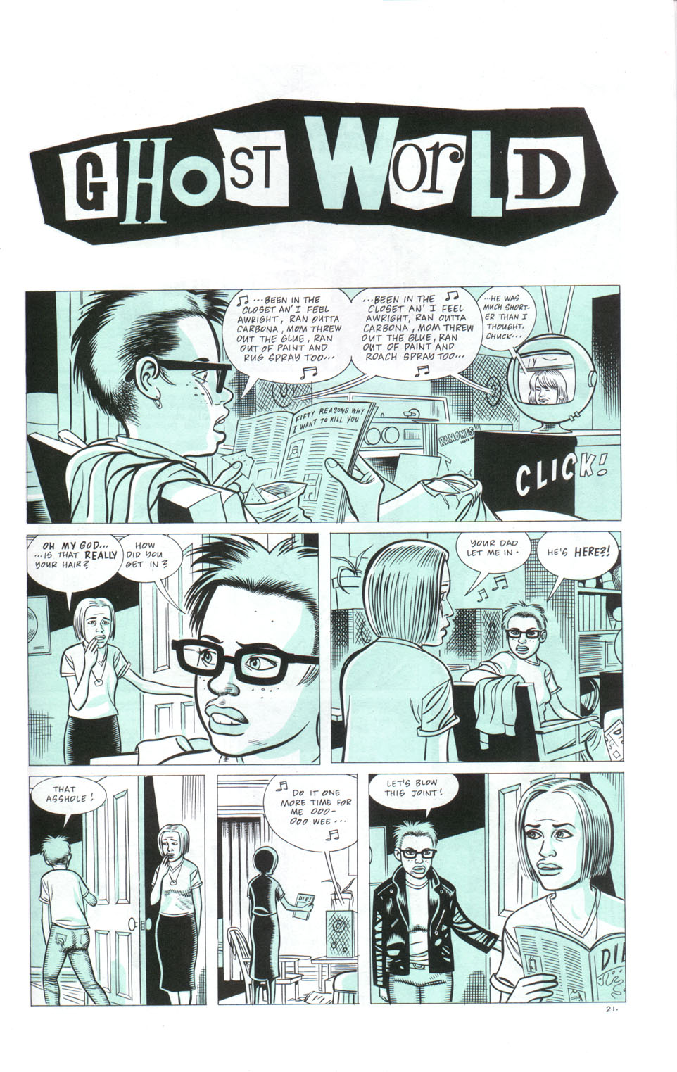 Read online Ghost World comic -  Issue # Full - 22