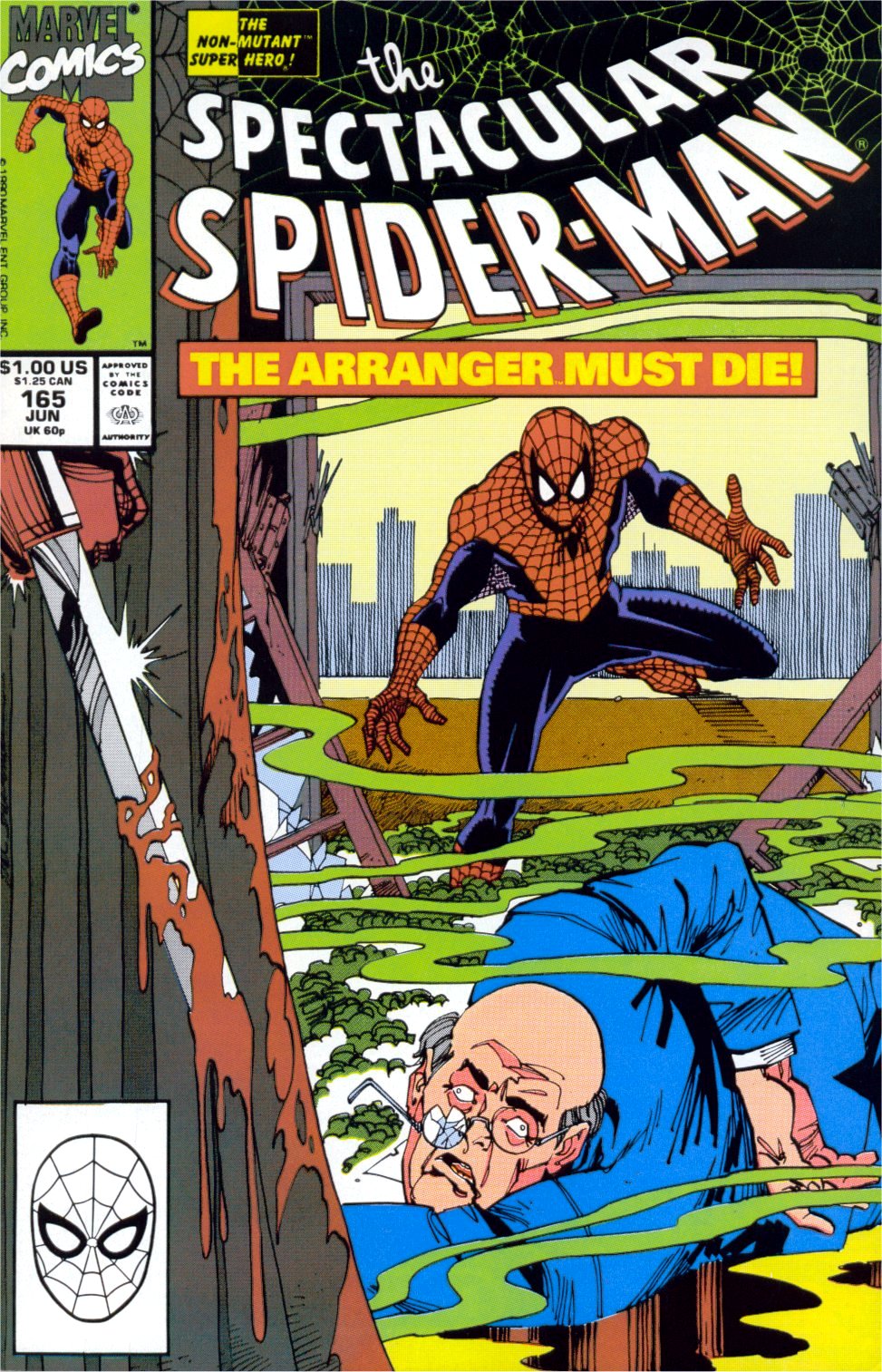 Read online The Spectacular Spider-Man (1976) comic -  Issue #165 - 1