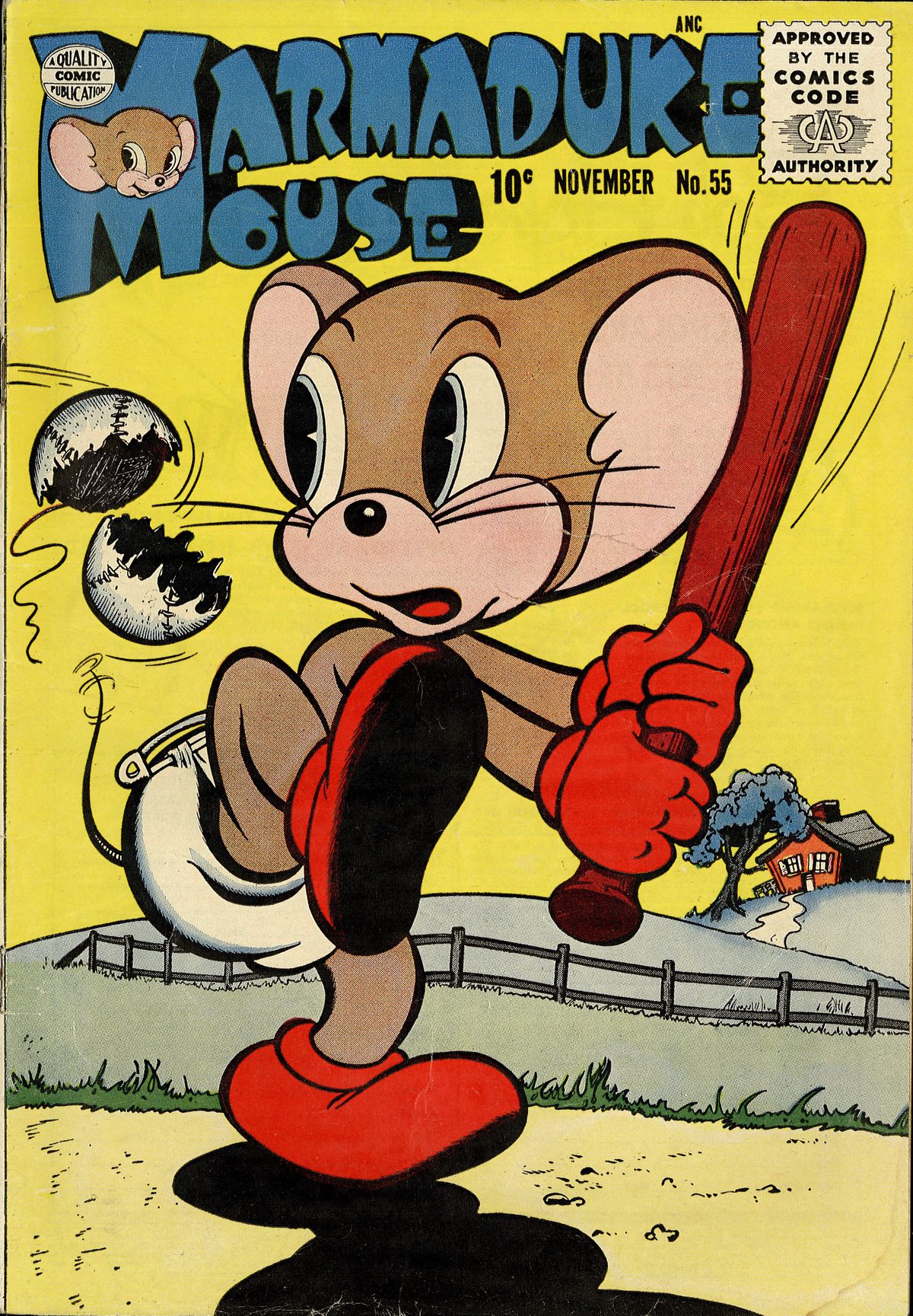 Read online Marmaduke Mouse comic -  Issue #55 - 1
