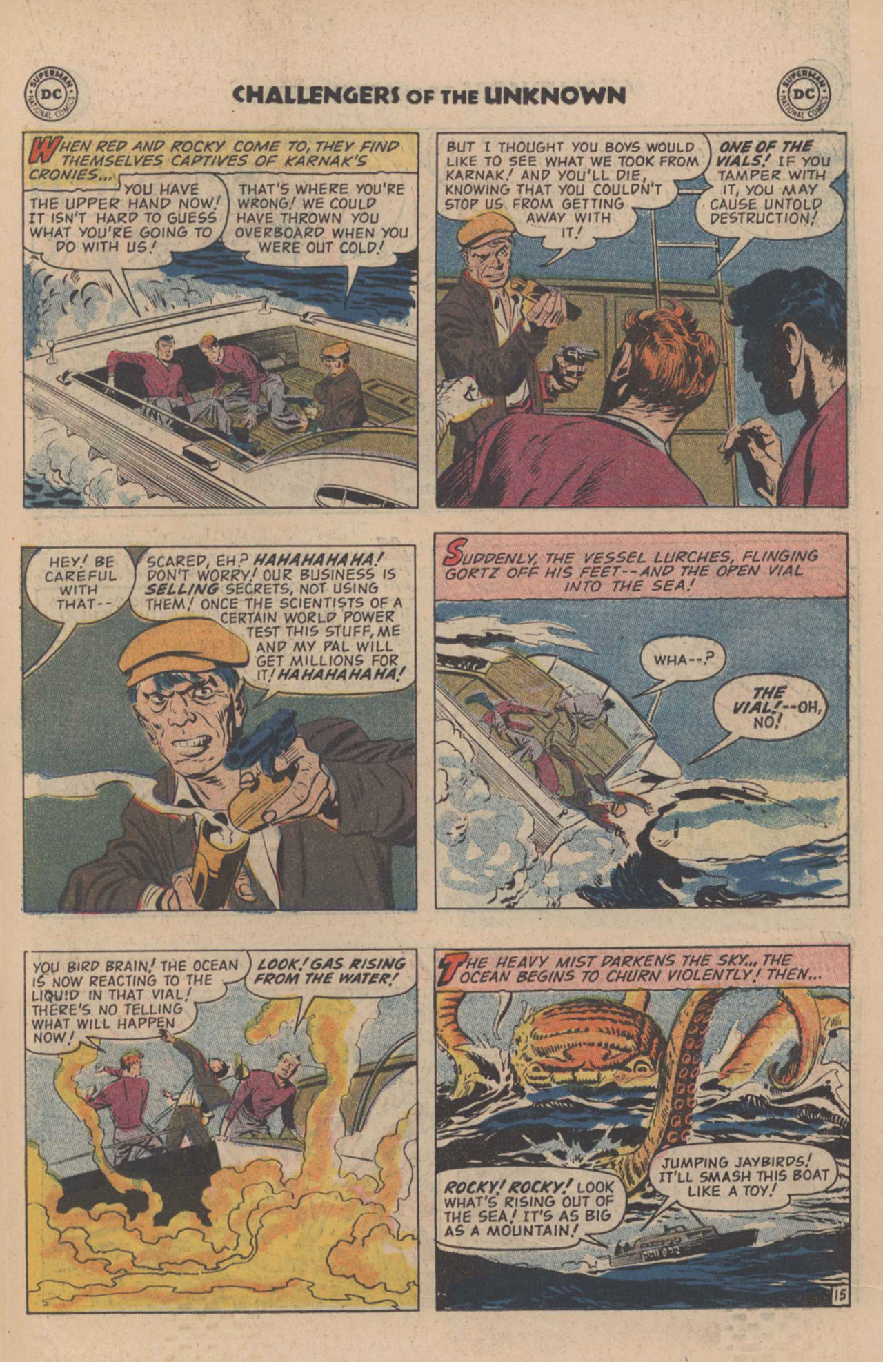 Read online Challengers of the Unknown (1958) comic -  Issue #77 - 19
