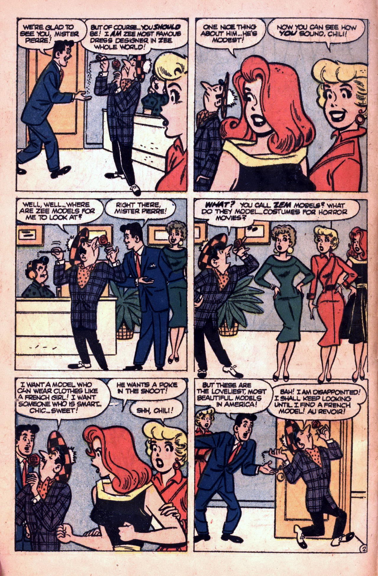 Read online Millie the Model comic -  Issue #70 - 4