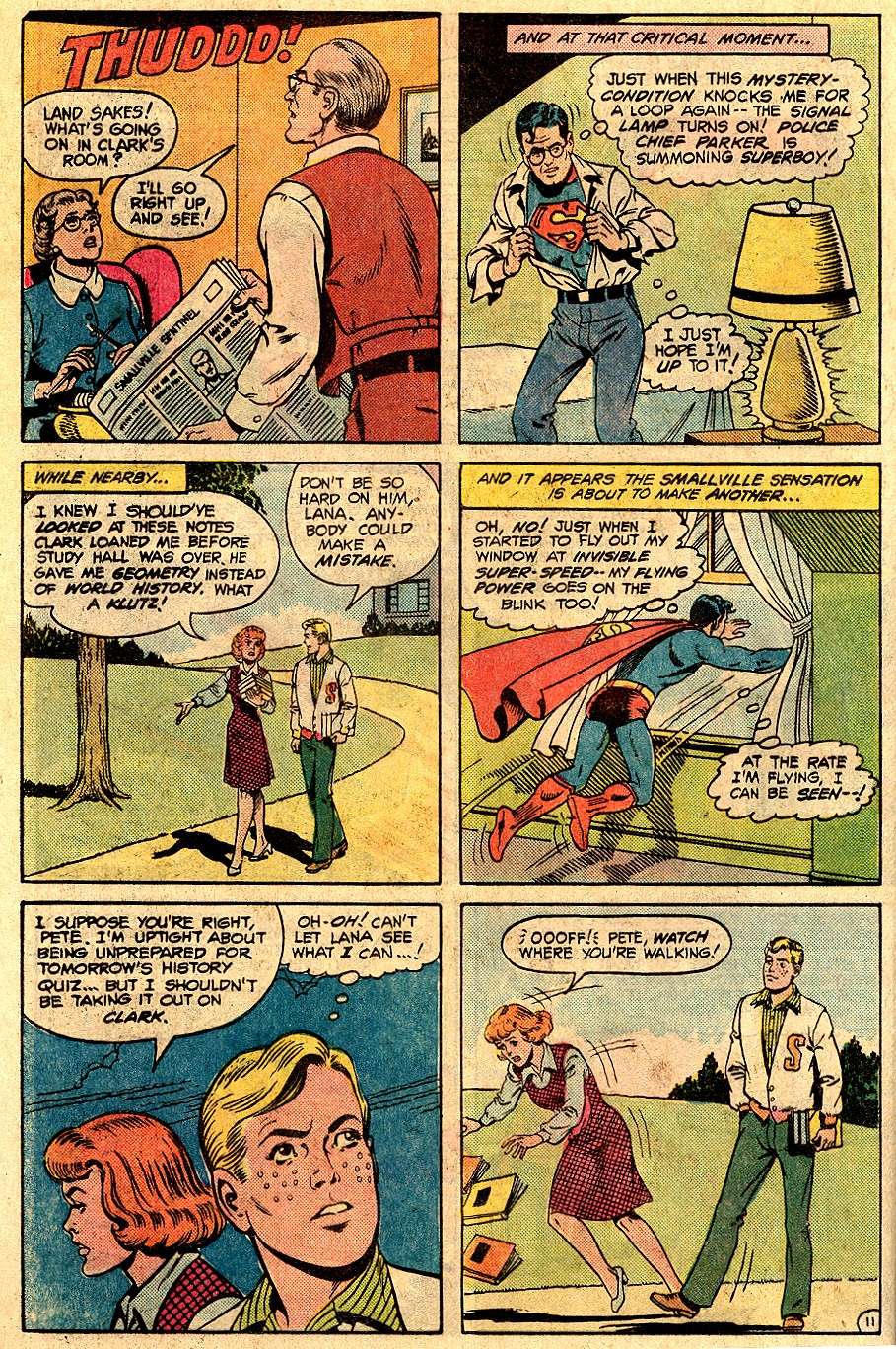 Read online The New Adventures of Superboy comic -  Issue #32 - 16