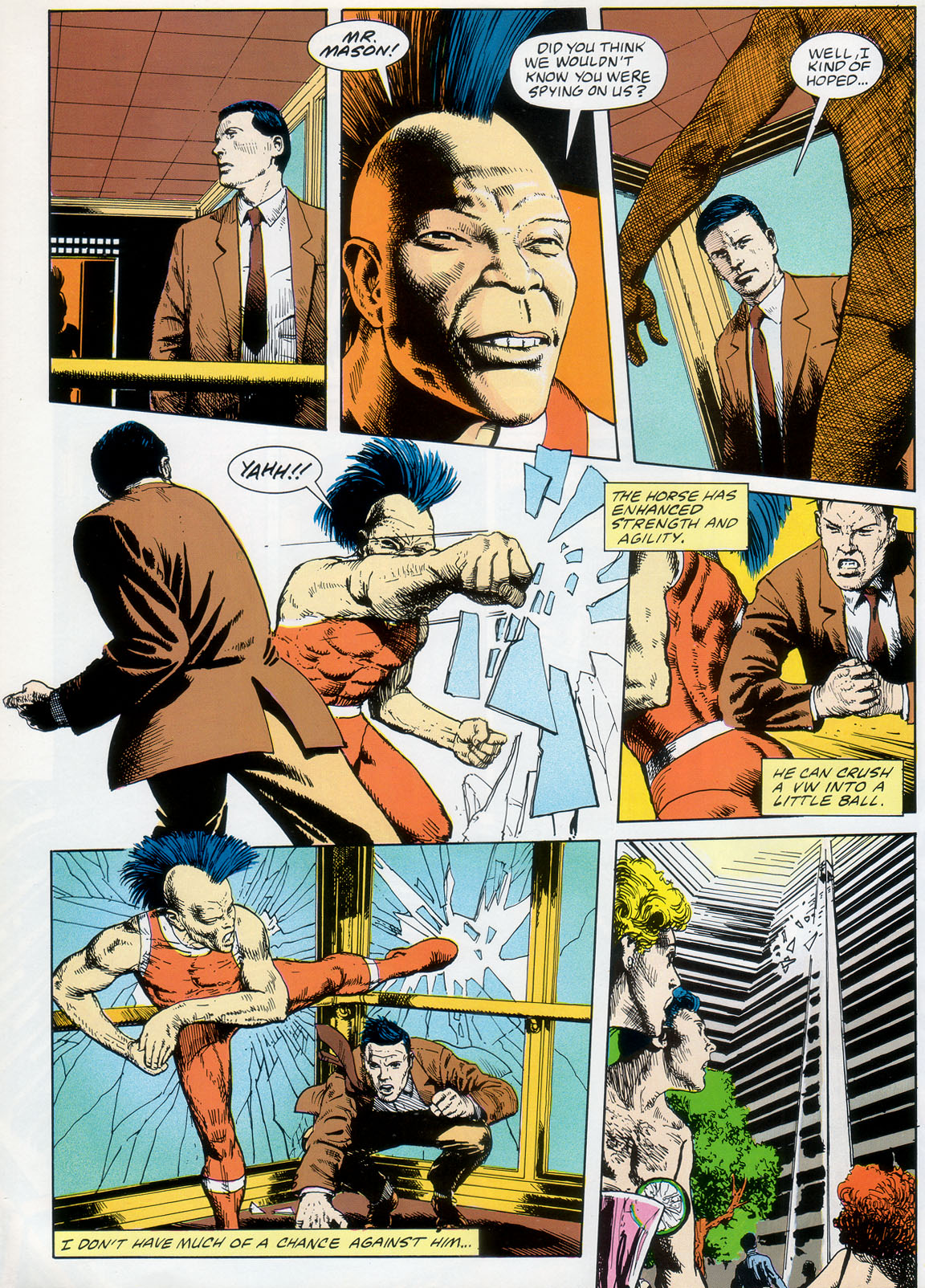 Read online Marvel Graphic Novel: Rick Mason, The Agent comic -  Issue # TPB - 14