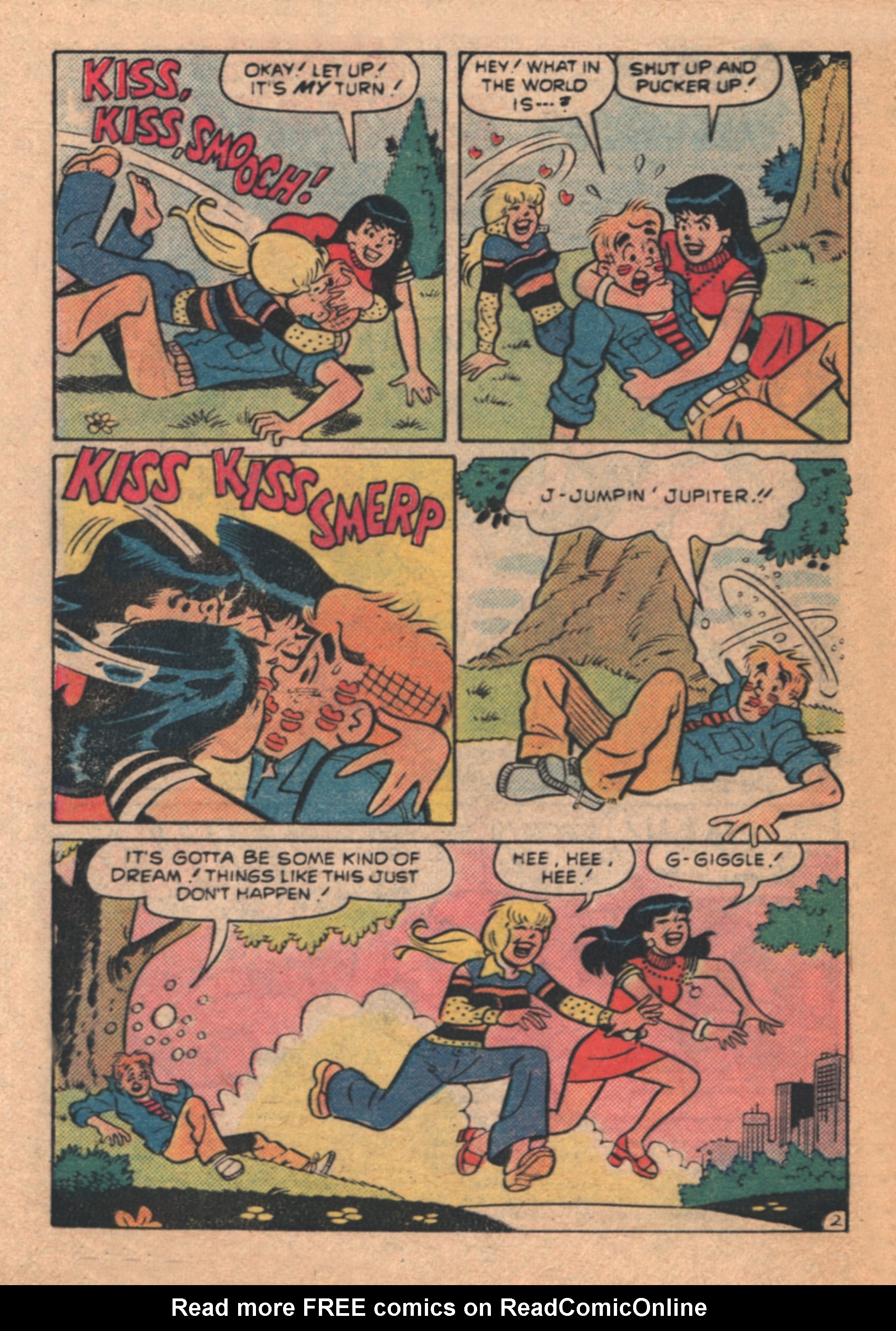 Read online Betty and Veronica Digest Magazine comic -  Issue #4 - 4