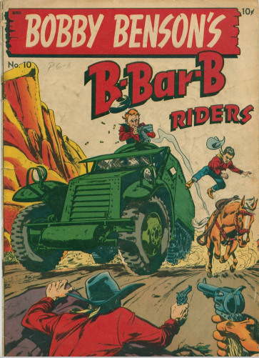 Read online Bobby Benson's B-Bar-B Riders comic -  Issue #10 - 1
