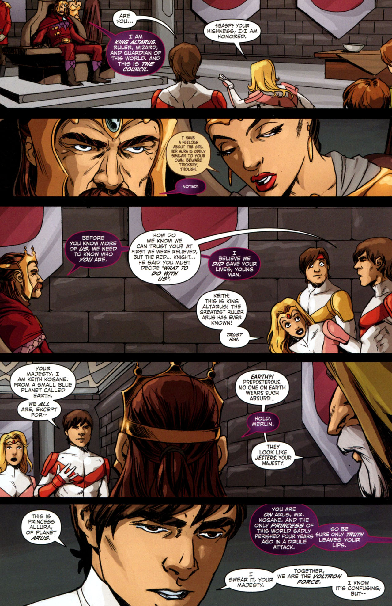 Read online Voltron: A Legend Forged comic -  Issue #3 - 7