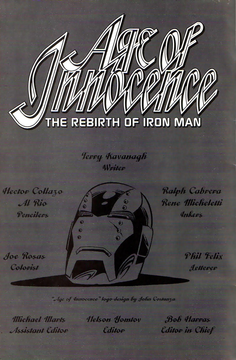 Read online Age of Innocence: The Rebirth of Iron Man comic -  Issue # Full - 2