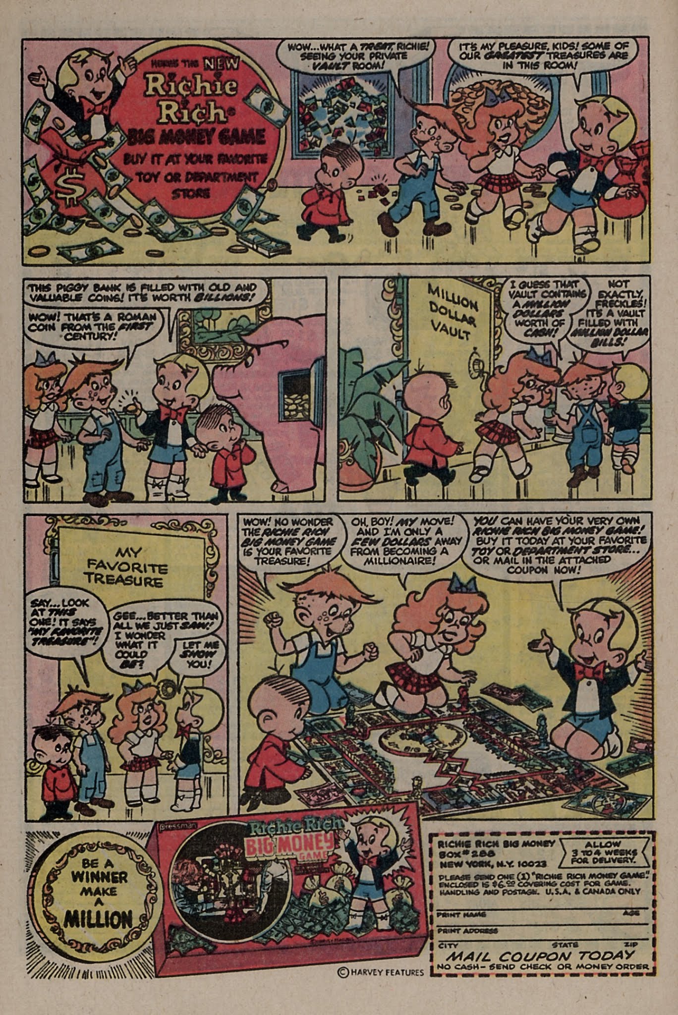 Read online Richie Rich & Dollar the Dog comic -  Issue #4 - 36
