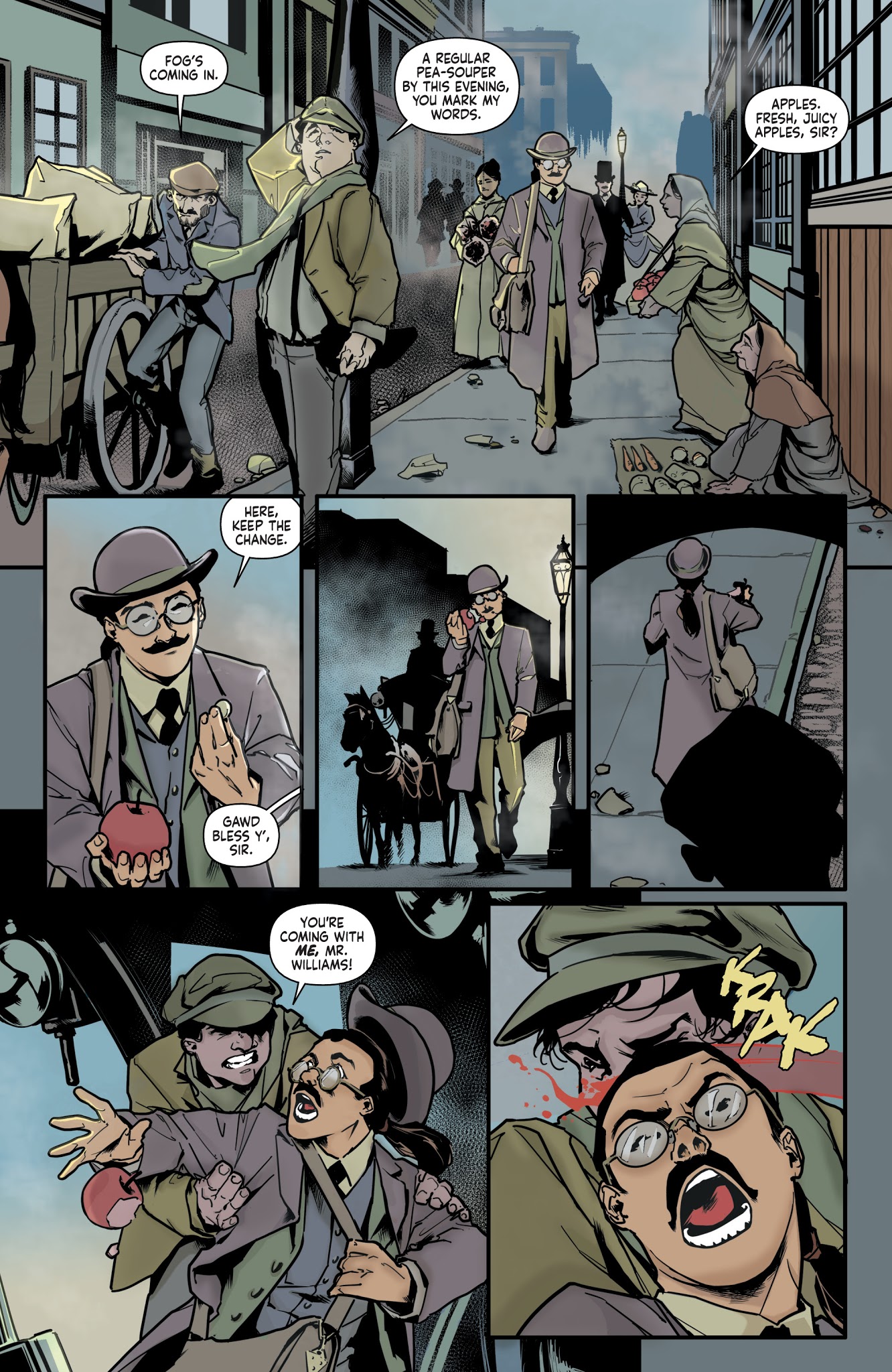Read online Sherlock Holmes: The Vanishing Man comic -  Issue #1 - 4