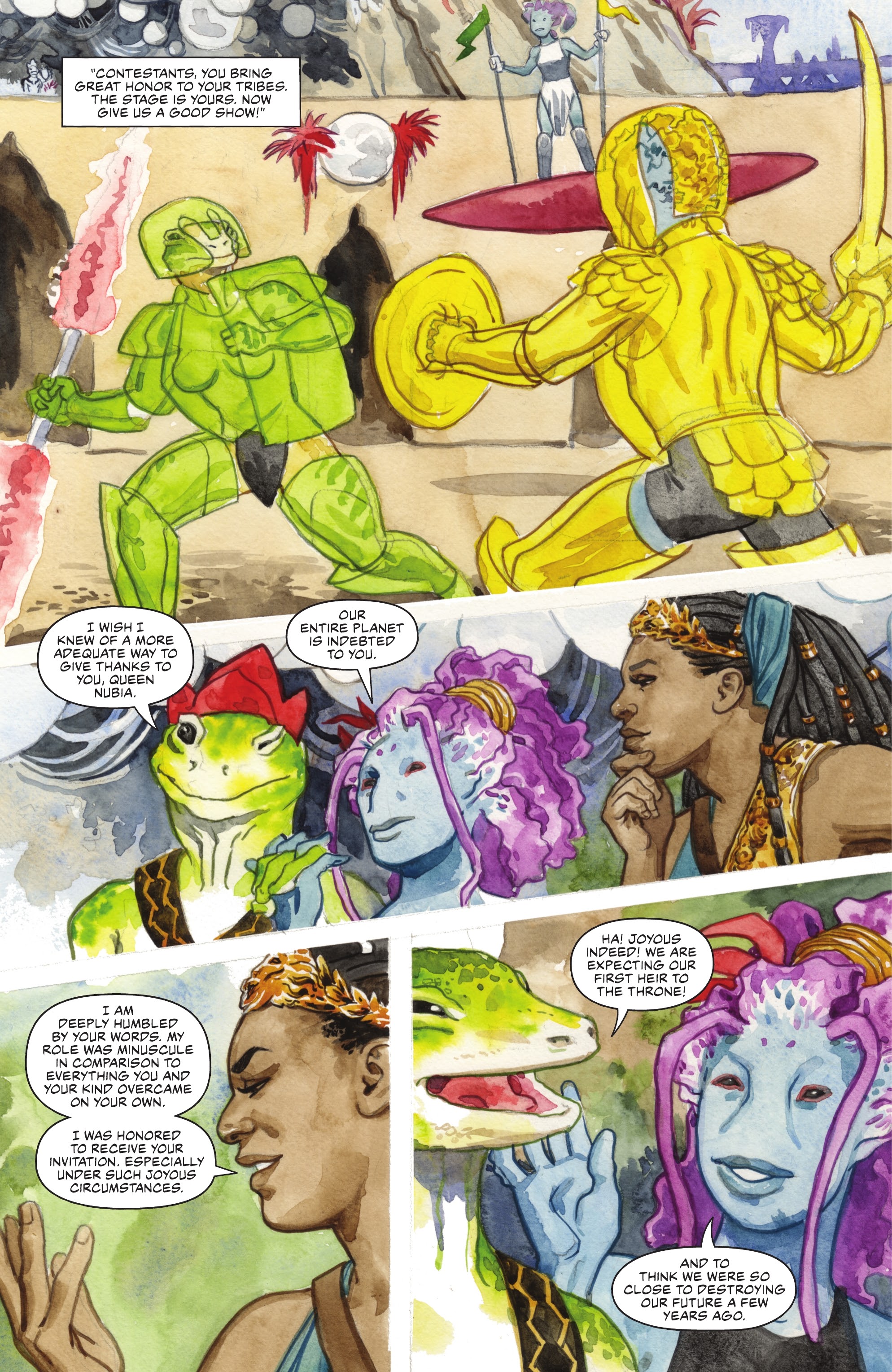 Read online Nubia: Coronation Special comic -  Issue # Full - 26