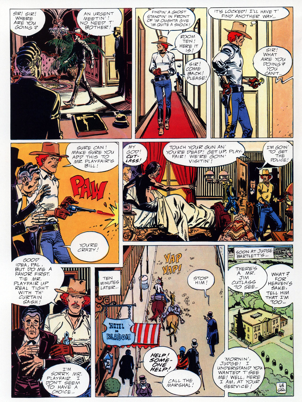 Read online Epic Graphic Novel: Moebius comic -  Issue # TPB 8 - 52