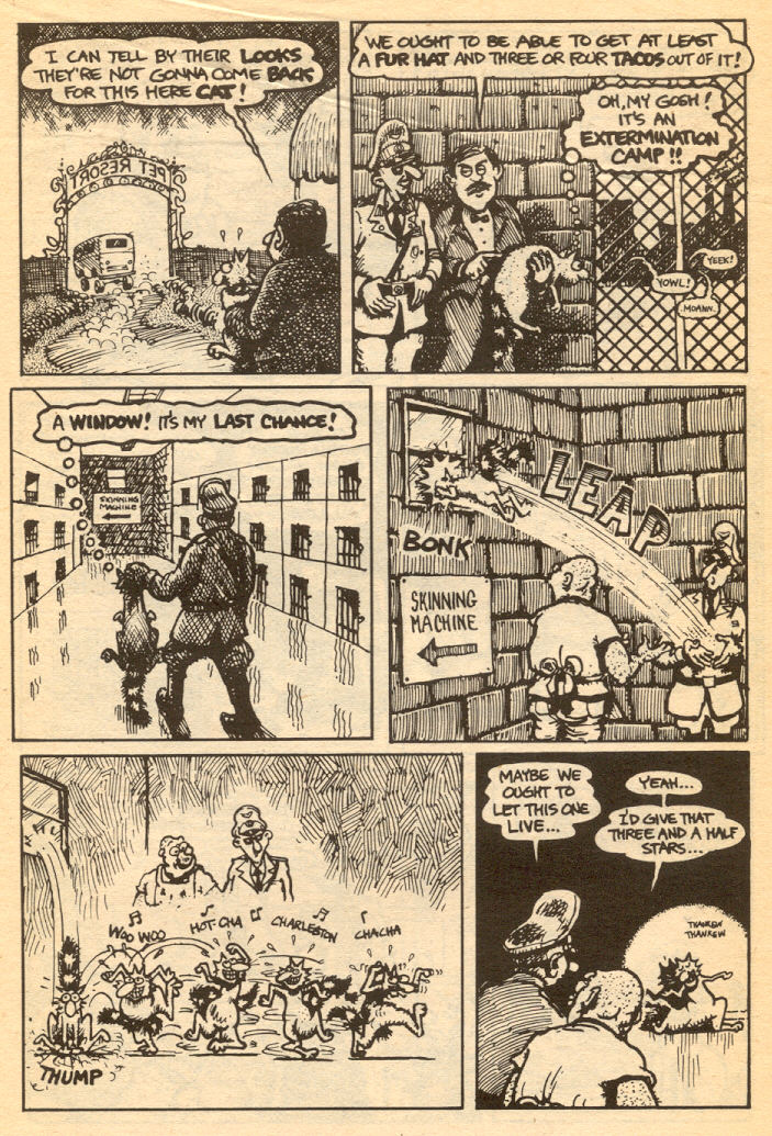 Read online Adventures of Fat Freddy's Cat comic -  Issue #3 - 7