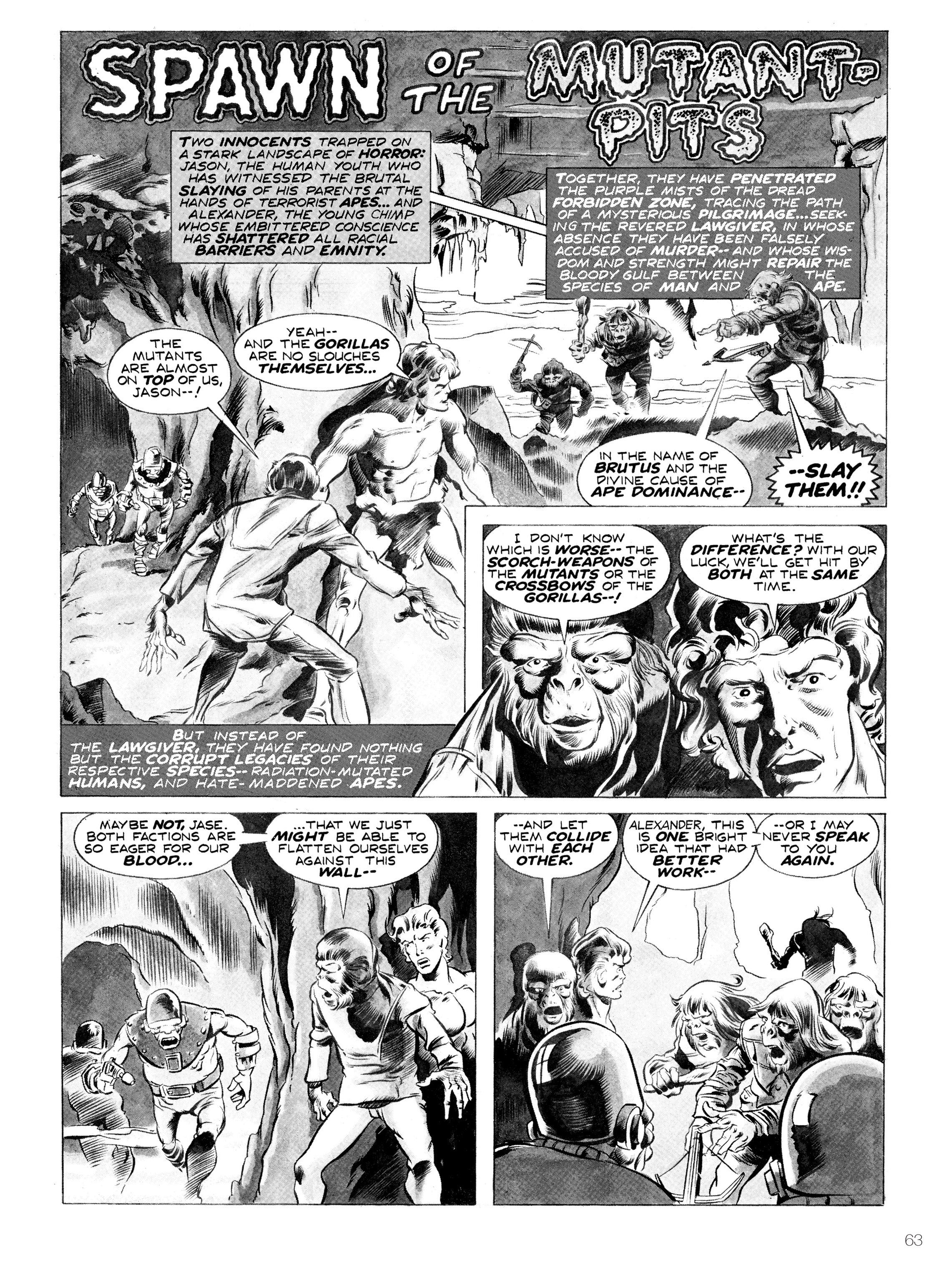 Read online Planet of the Apes: Archive comic -  Issue # TPB 1 (Part 1) - 59