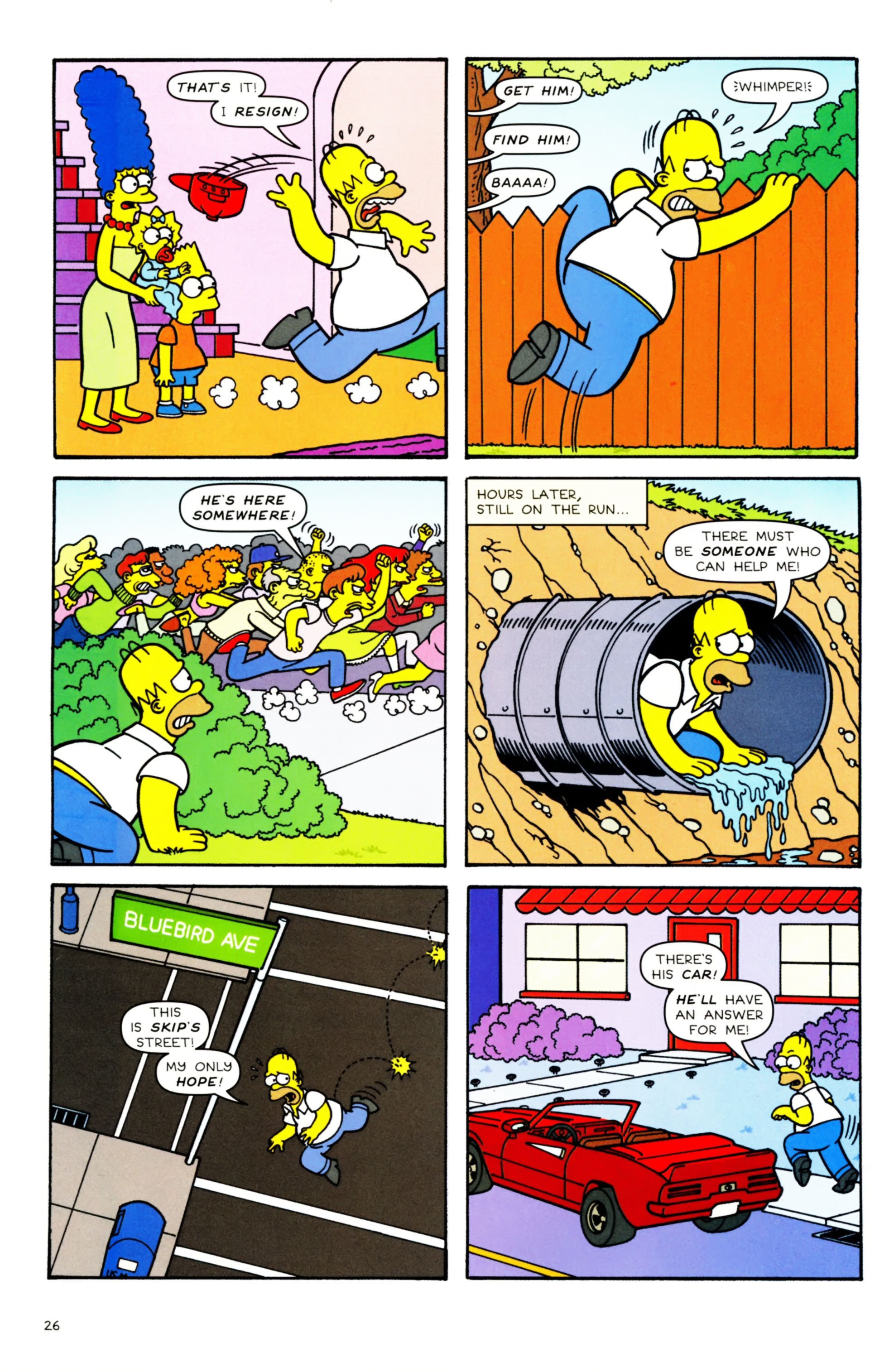 Read online Simpsons Comics comic -  Issue #158 - 22