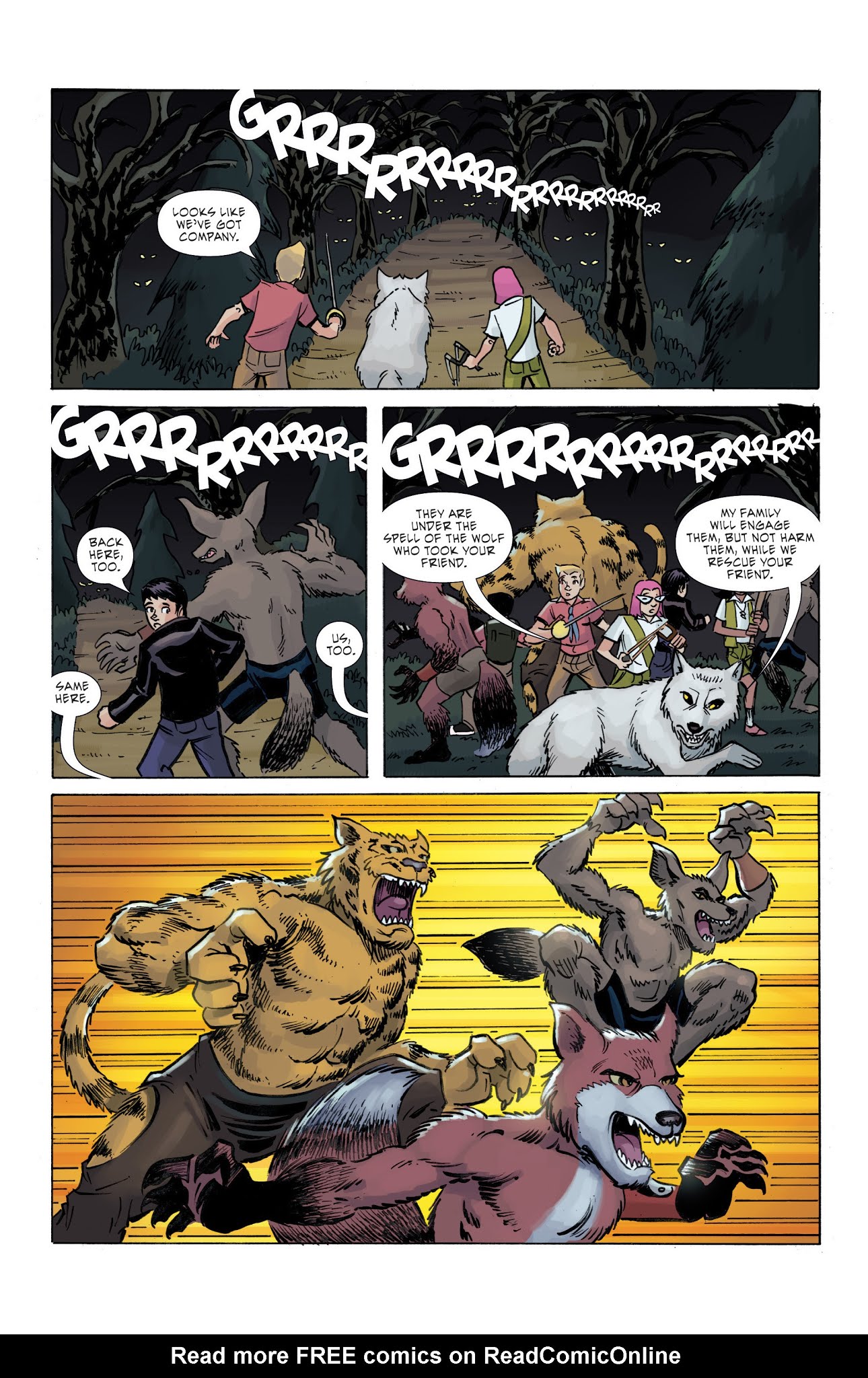 Read online Ghoul Scouts: I Was A Tweenage Werewolf! comic -  Issue #4 - 10