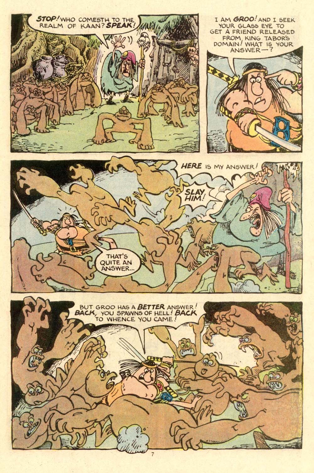 Read online Groo the Wanderer comic -  Issue #4 - 8