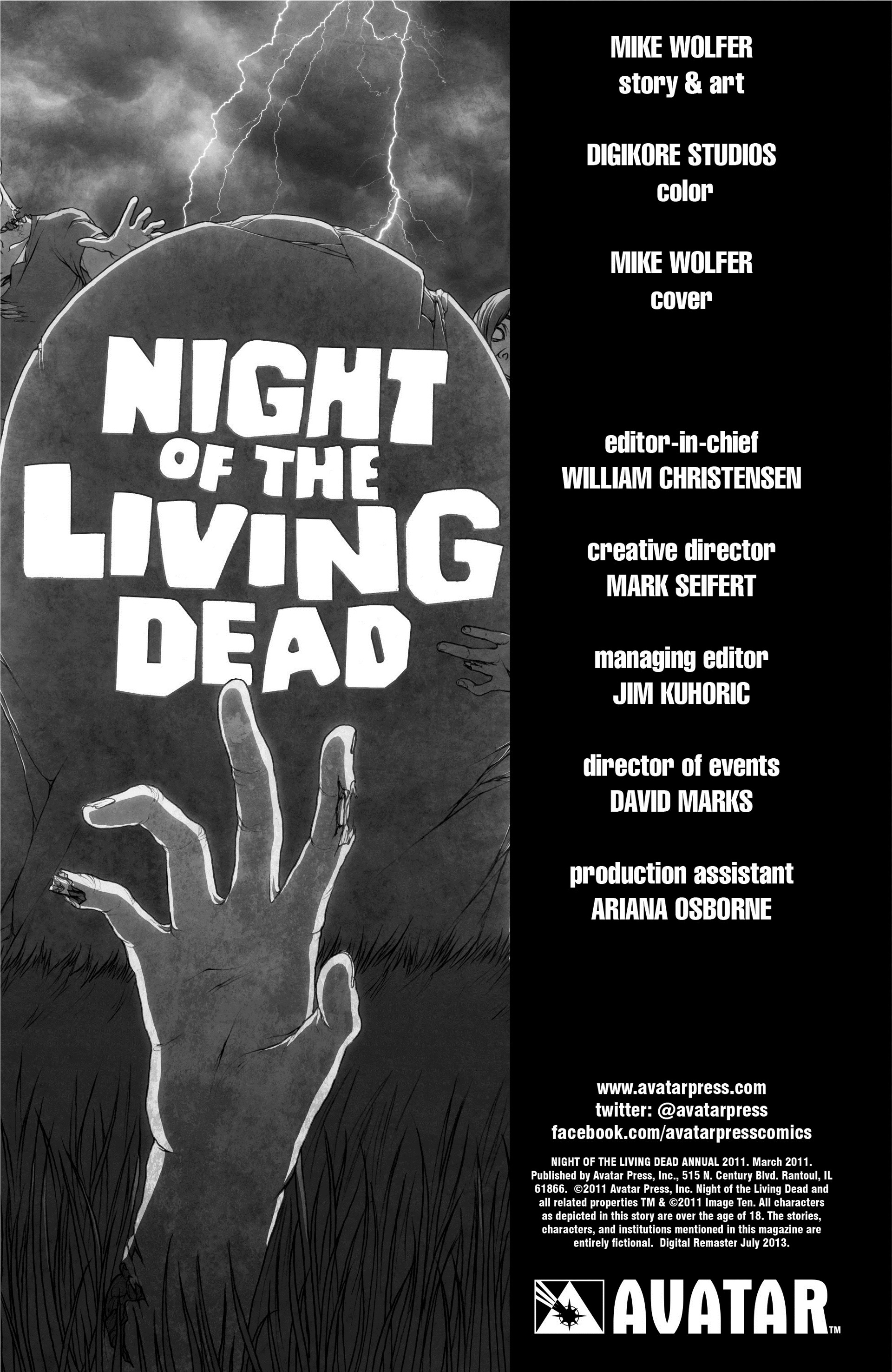 Read online Night of the Living Dead 2011 Annual comic -  Issue # Full - 2